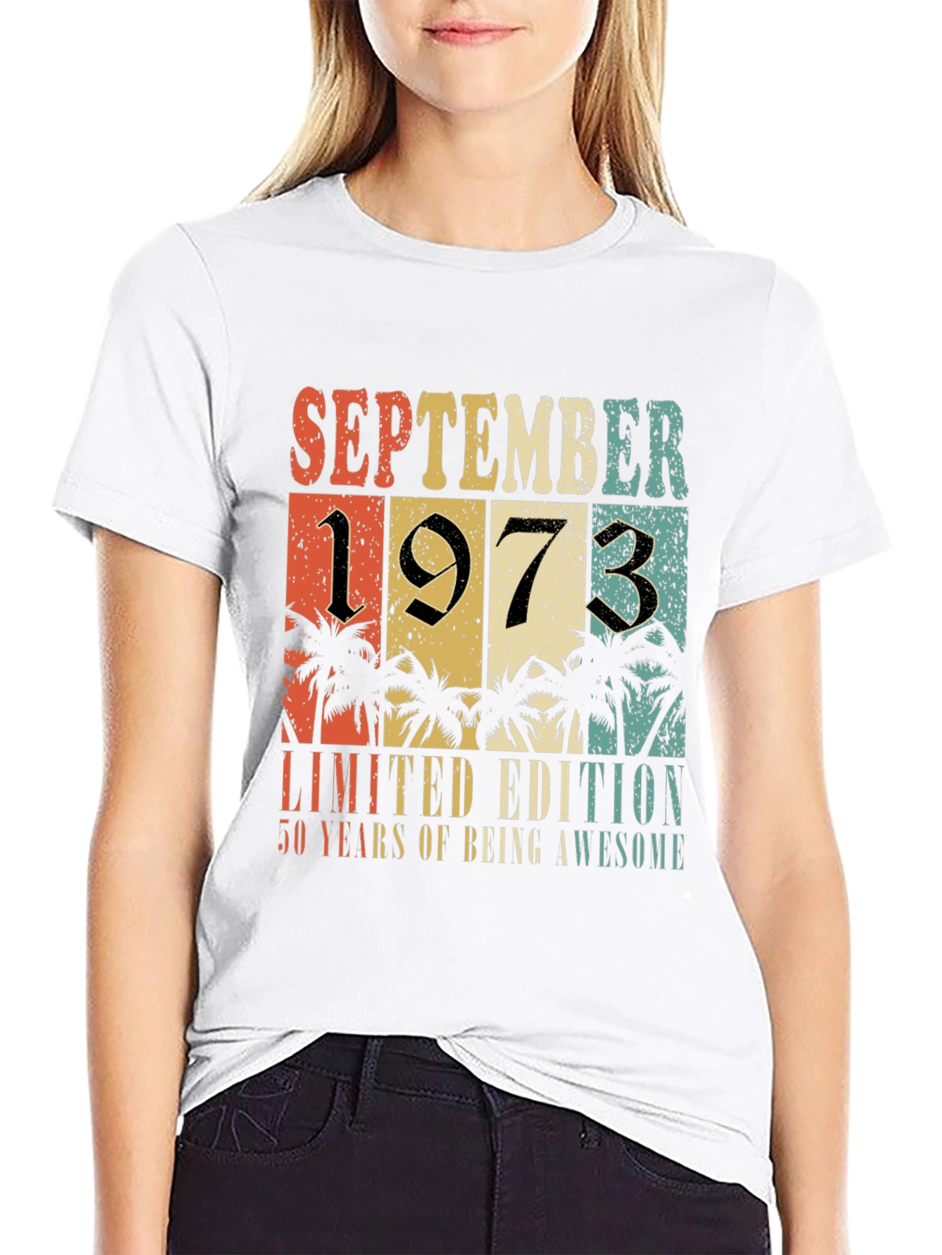 September 1973 Limited Edition 50th Birthday T-Shirt