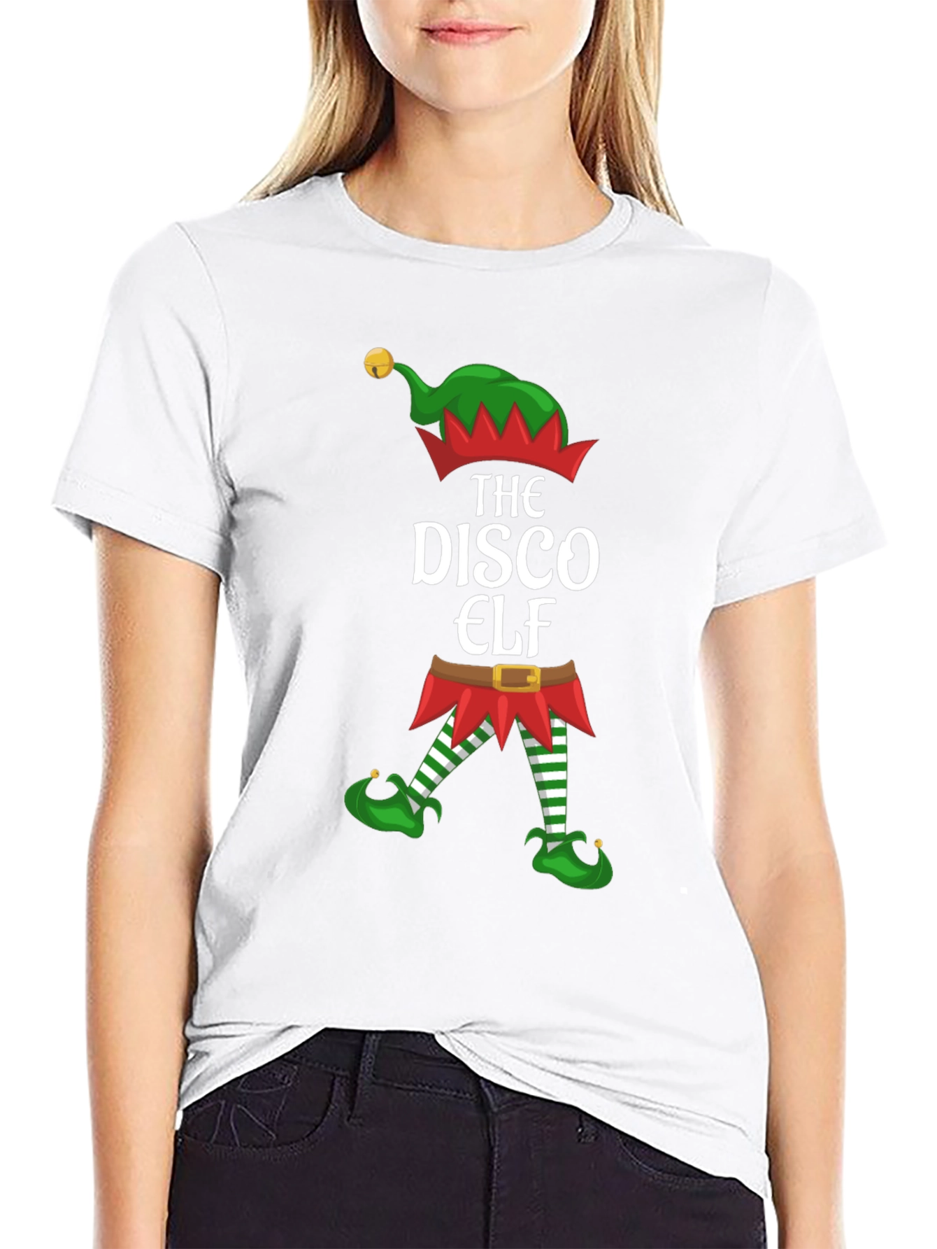 Disco Elf Christmas T-Shirt