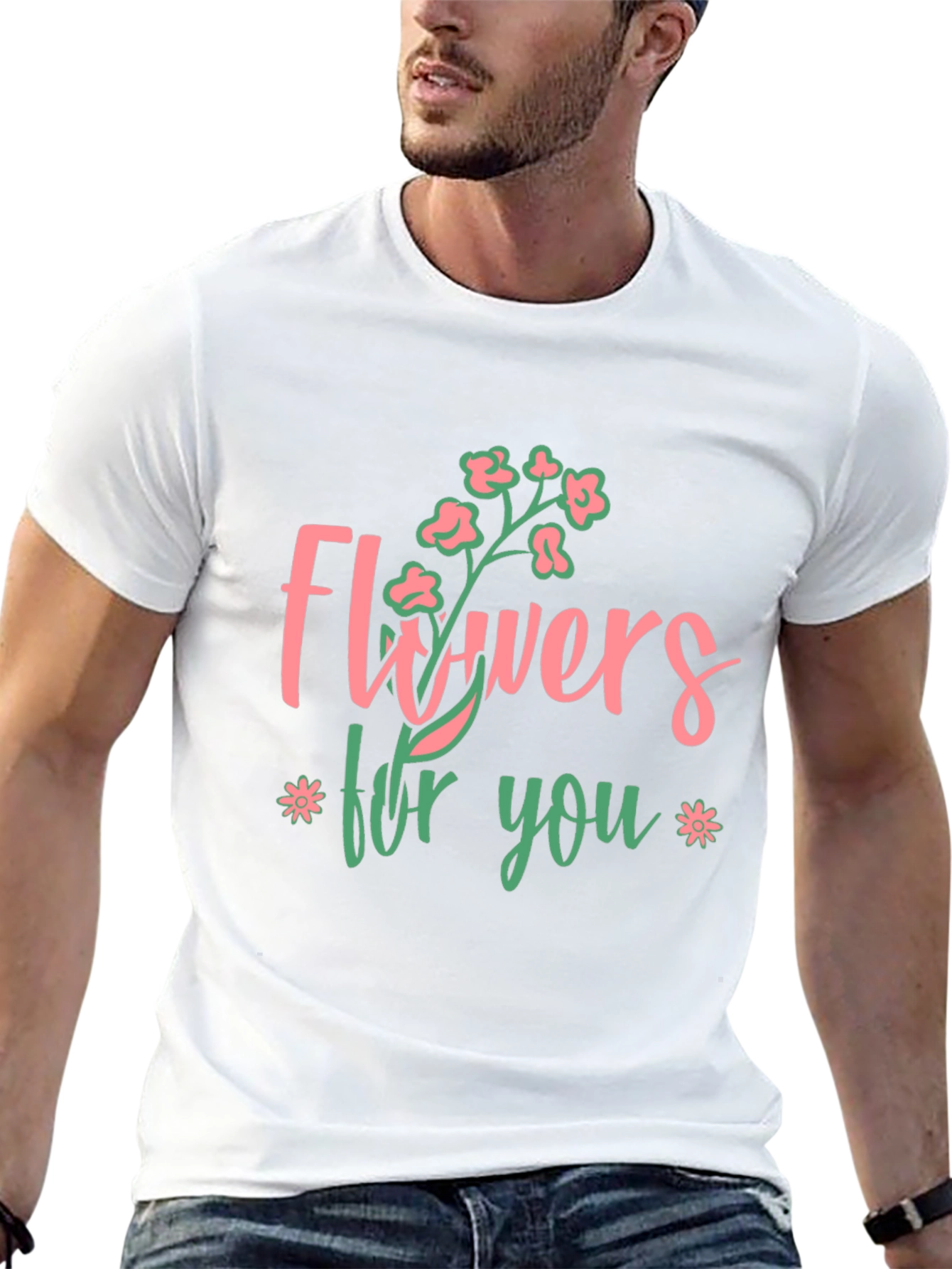 Floral Flowers for You Graphic Tee