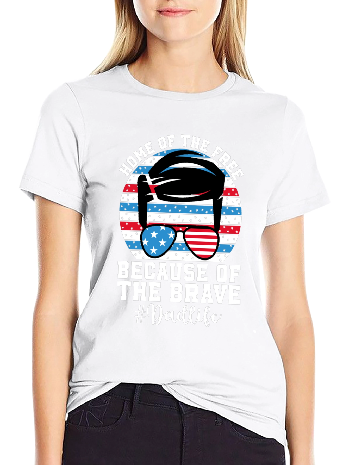 Home of the Free Dad T-Shirt