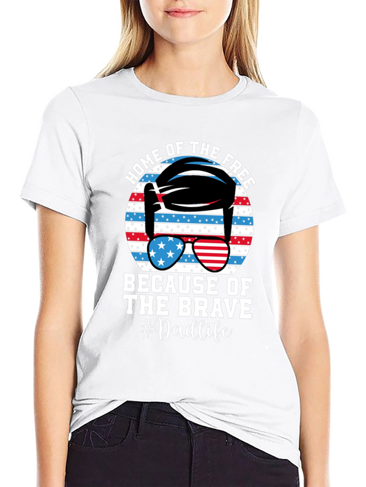 Home of the Free Dad T-Shirt