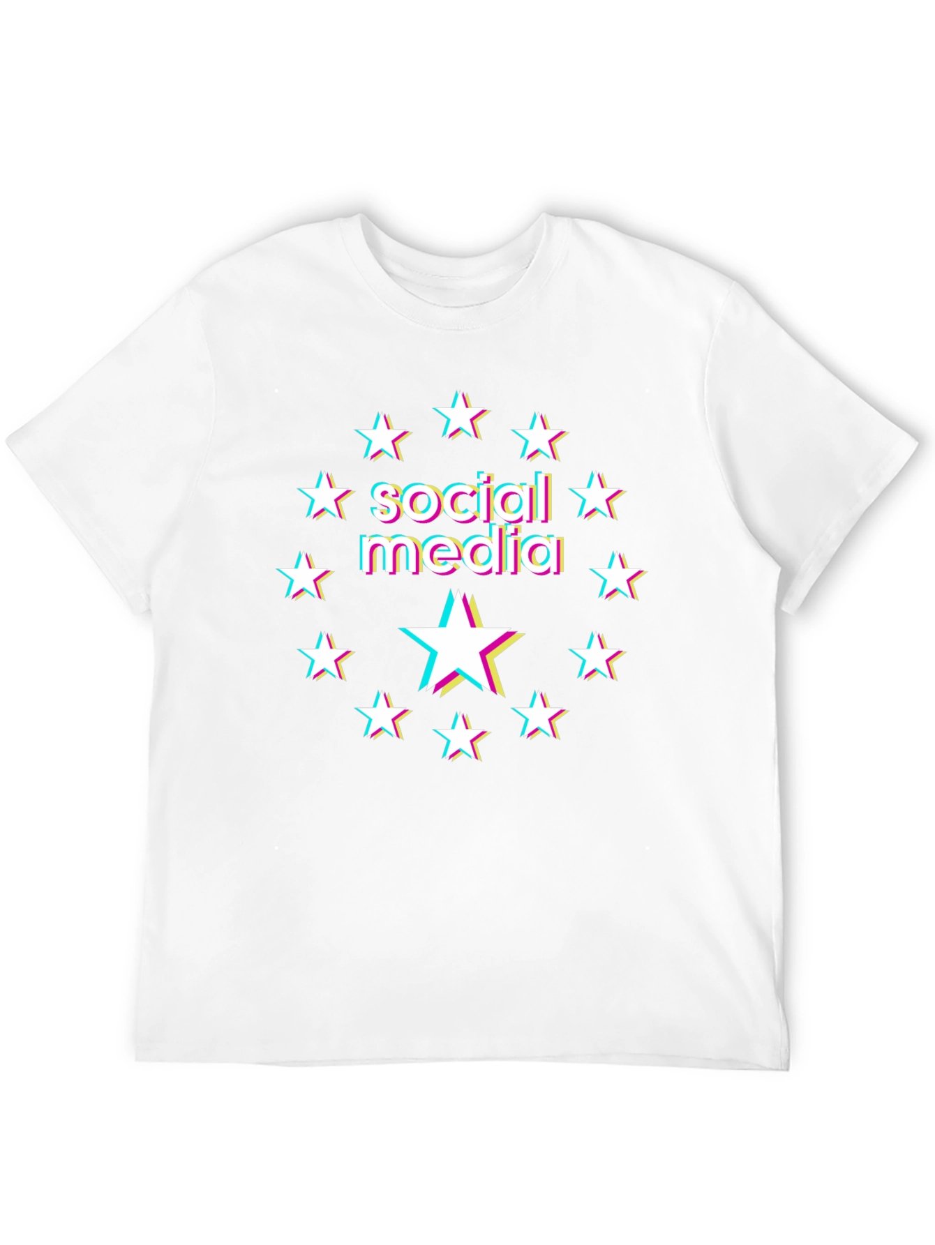 Social Media Star Black T-Shirt