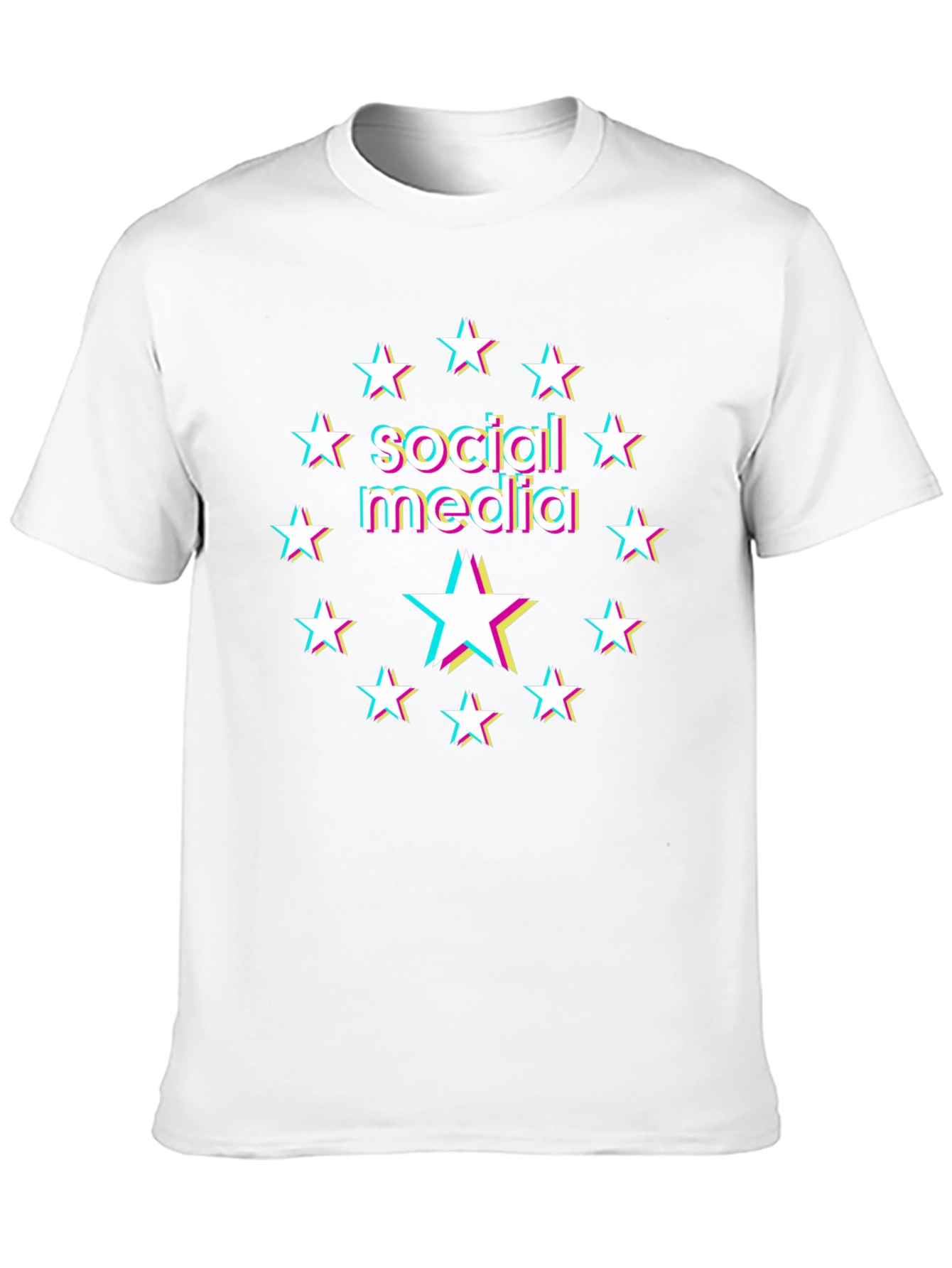 Social Media Star Black T-Shirt
