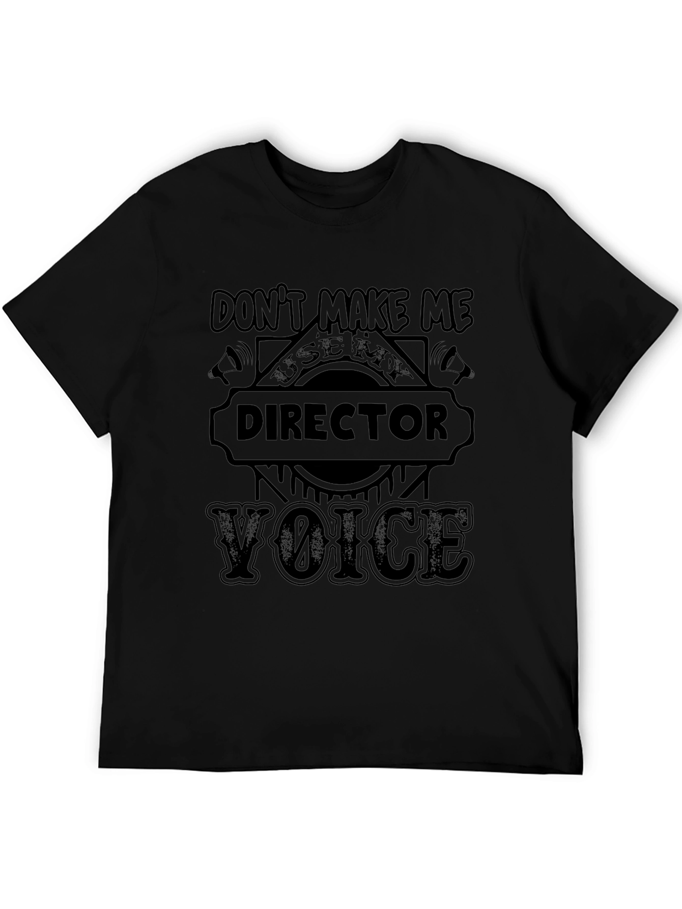 Director Voice T-Shirt: Funny Film Crew Tee