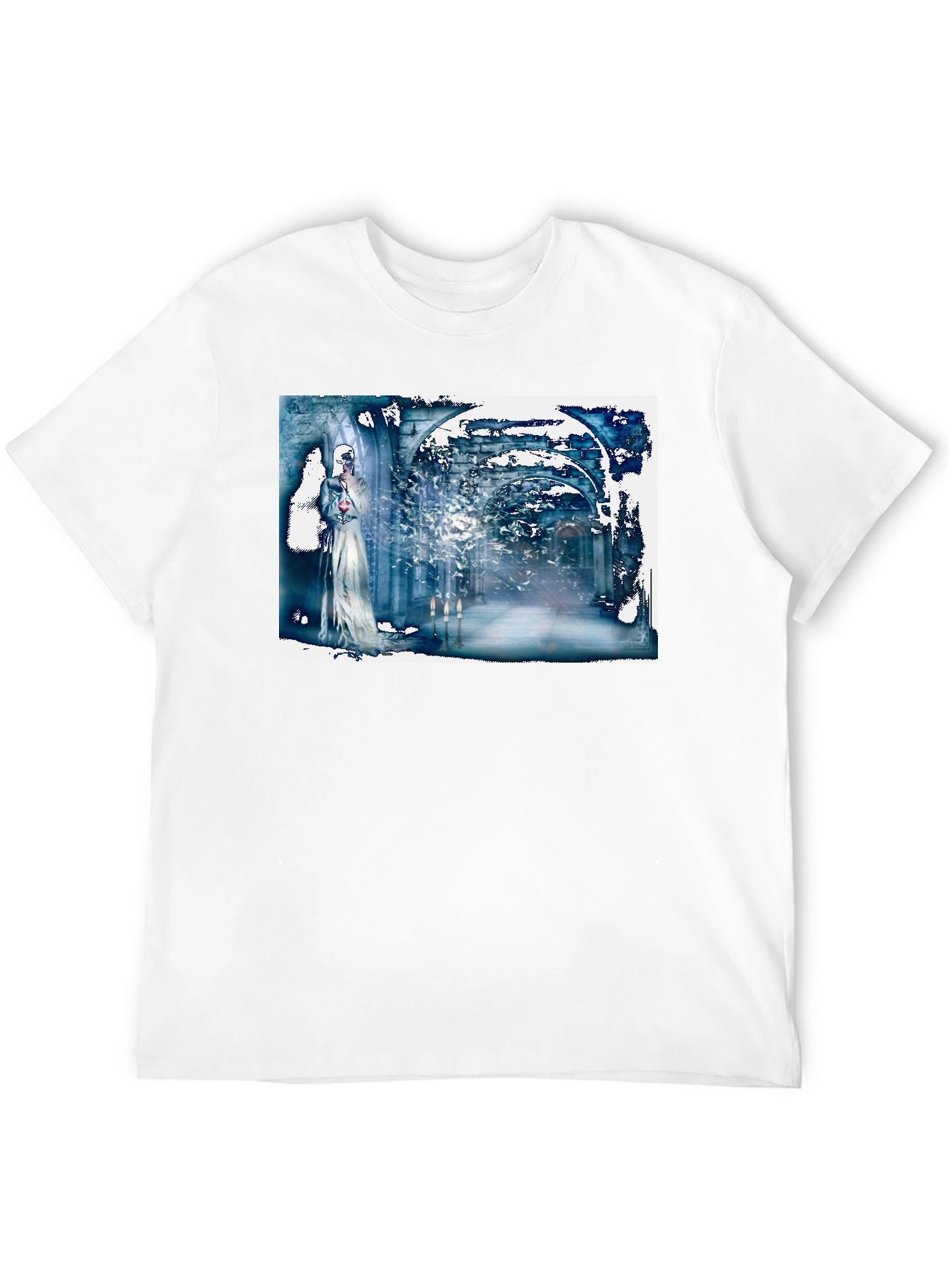 Abstract Gothic T-Shirt: Wearable Art Tee