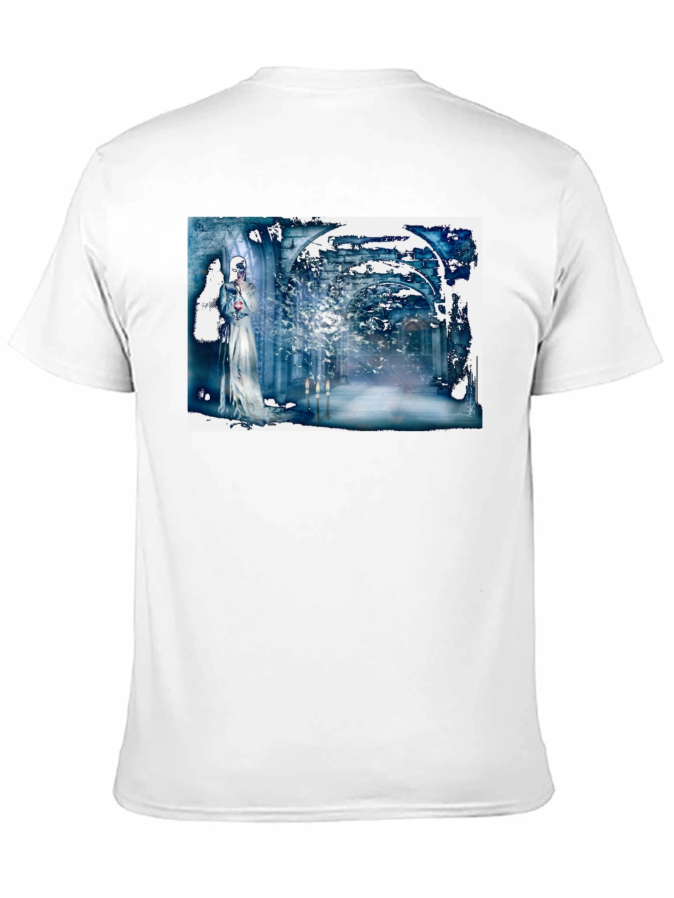 Abstract Gothic T-Shirt: Wearable Art Tee