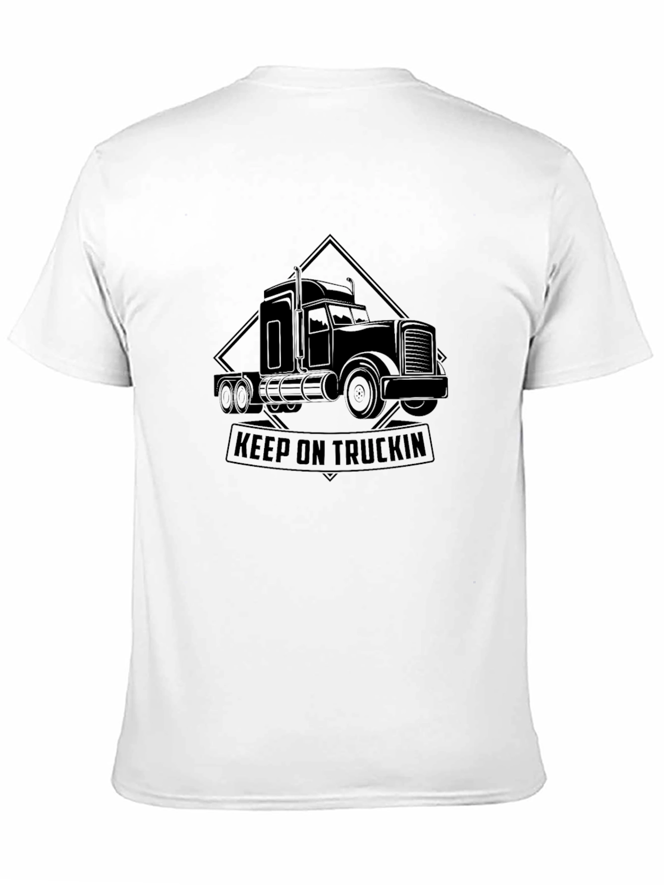 Keep On Truckin Black T-Shirt
