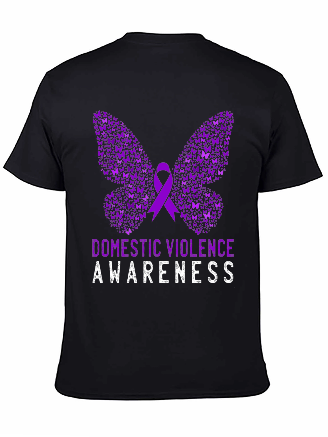 Domestic Violence Awareness Butterfly T-Shirt