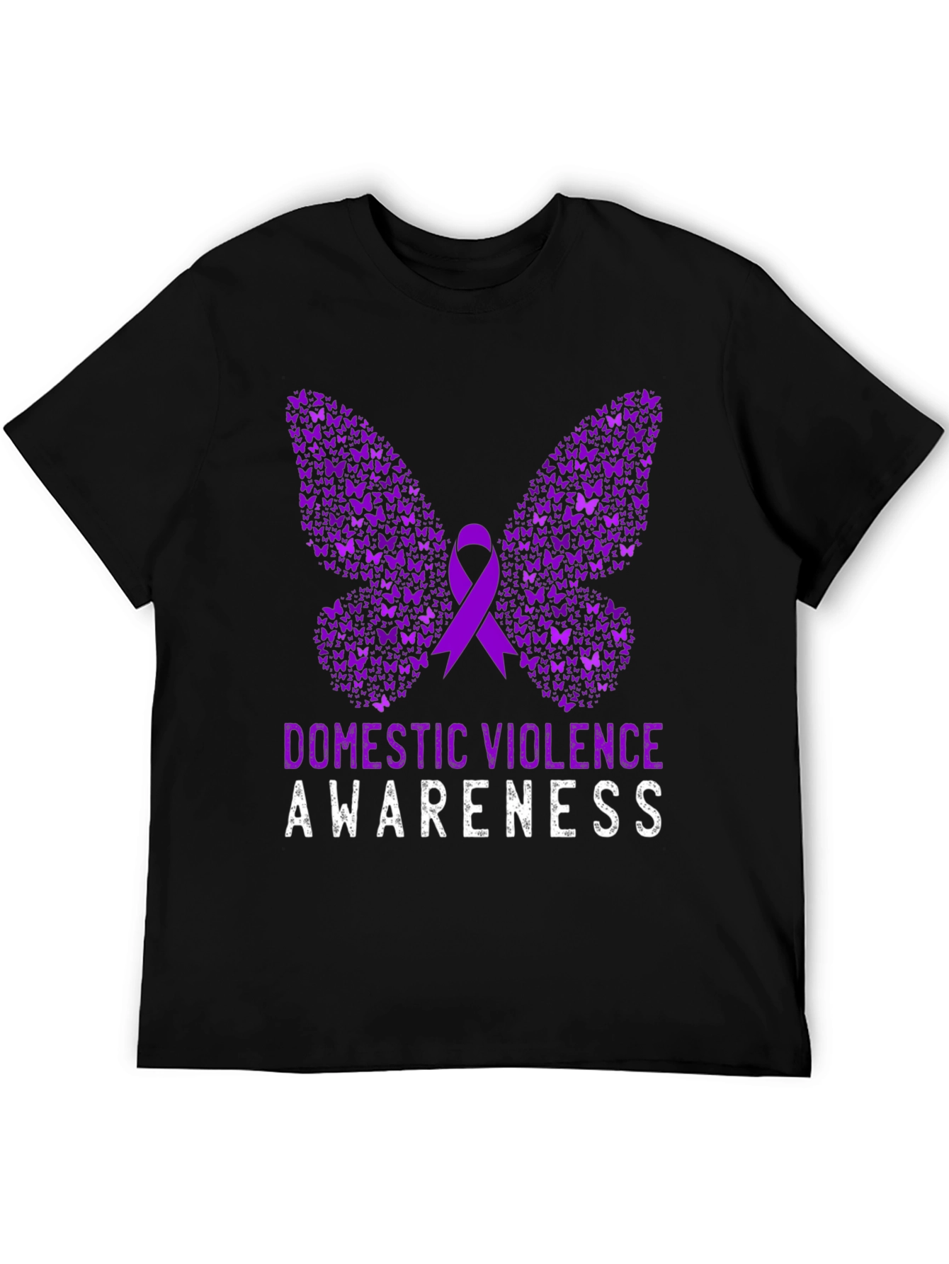 Domestic Violence Awareness Butterfly T-Shirt