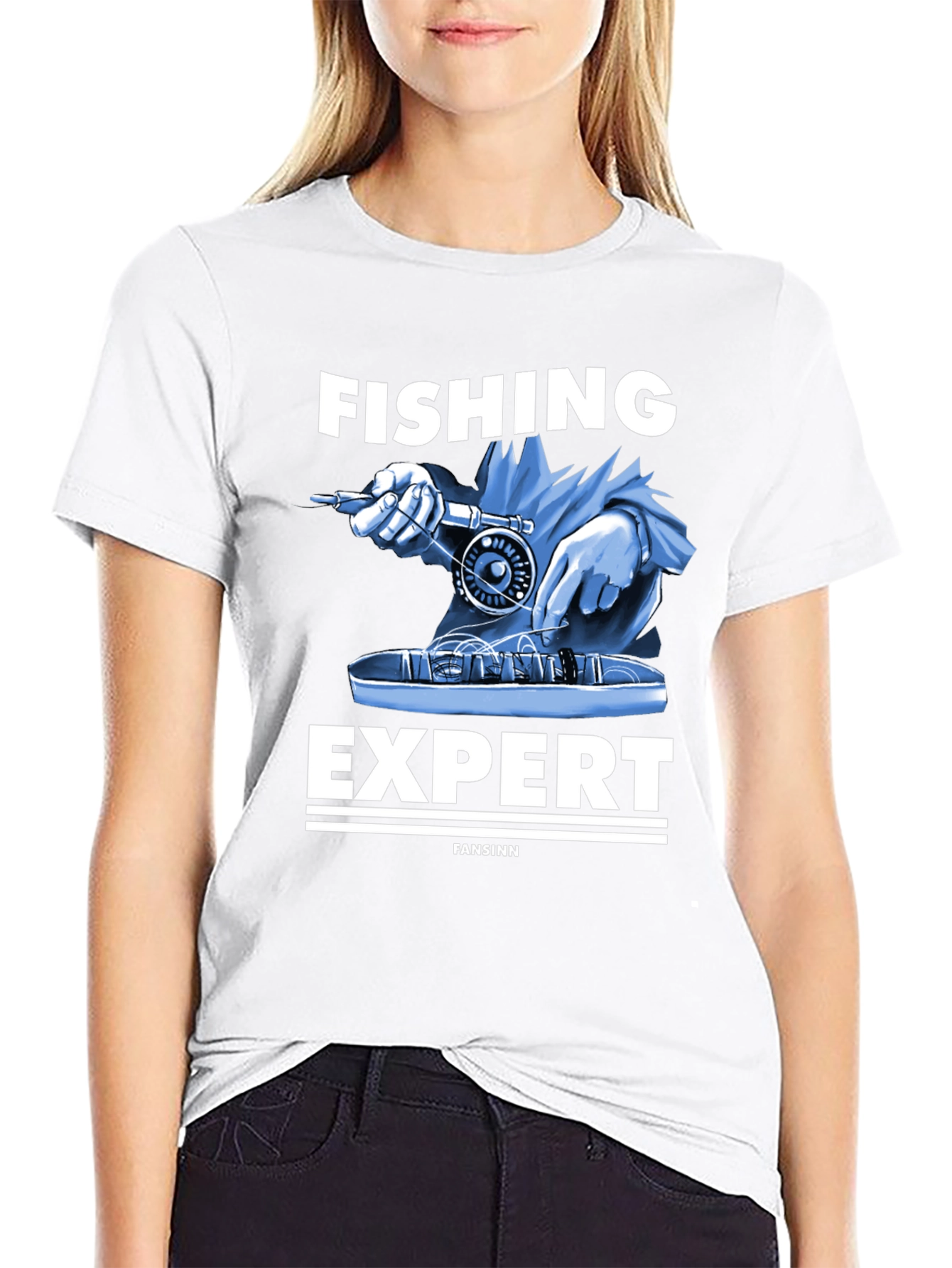 Fishing Expert Graphic Tee - Fly Fishing Design