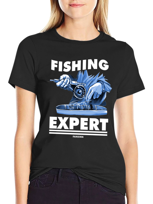 Fishing Expert Graphic Tee - Fly Fishing Design