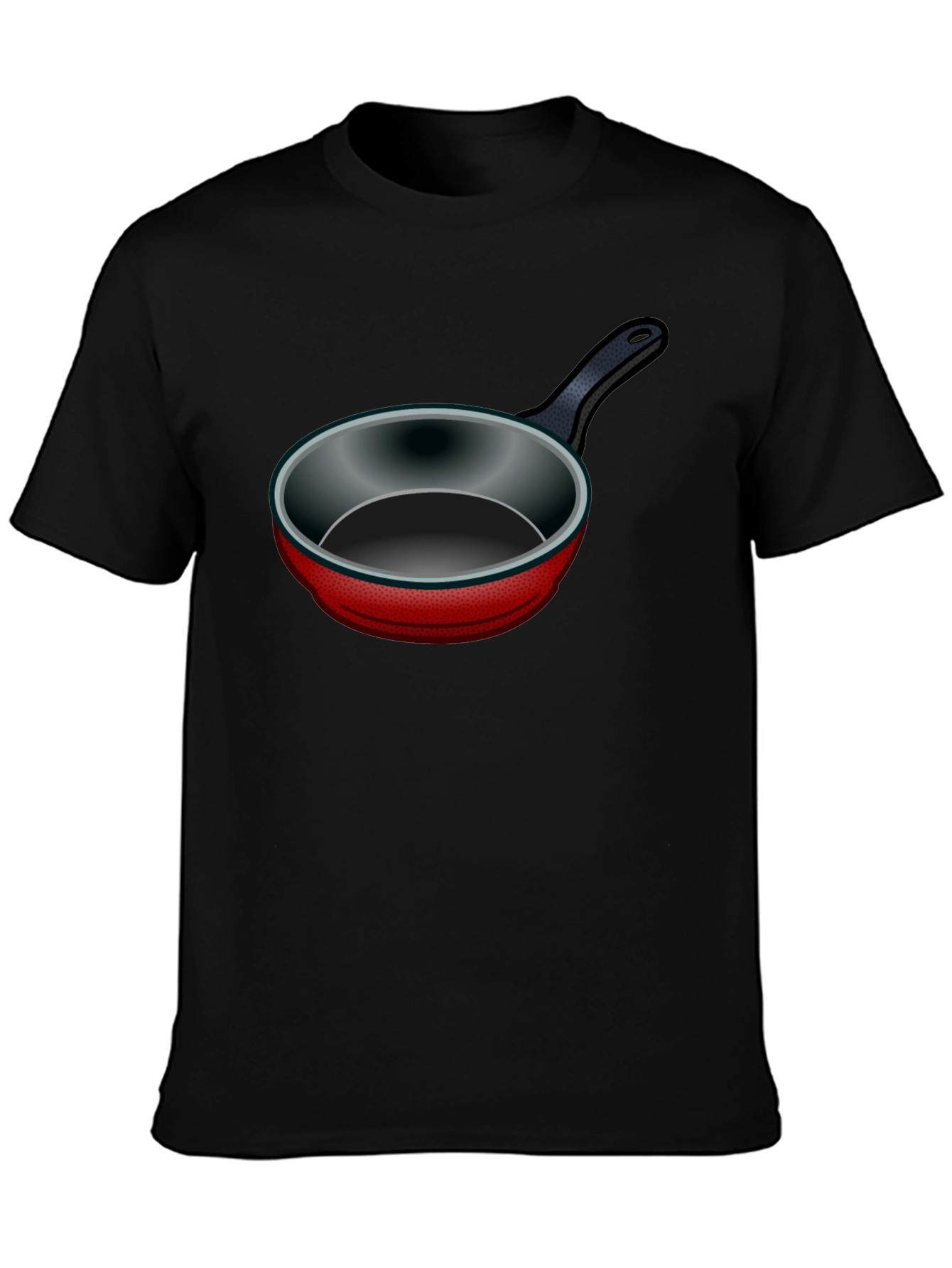 Funny Frying Pan Graphic T-Shirt