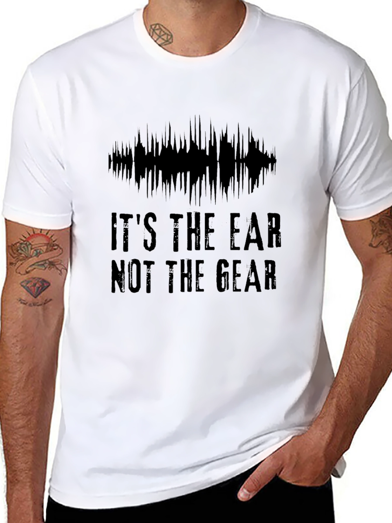 Its the Ear Not the Gear Graphic T-Shirt