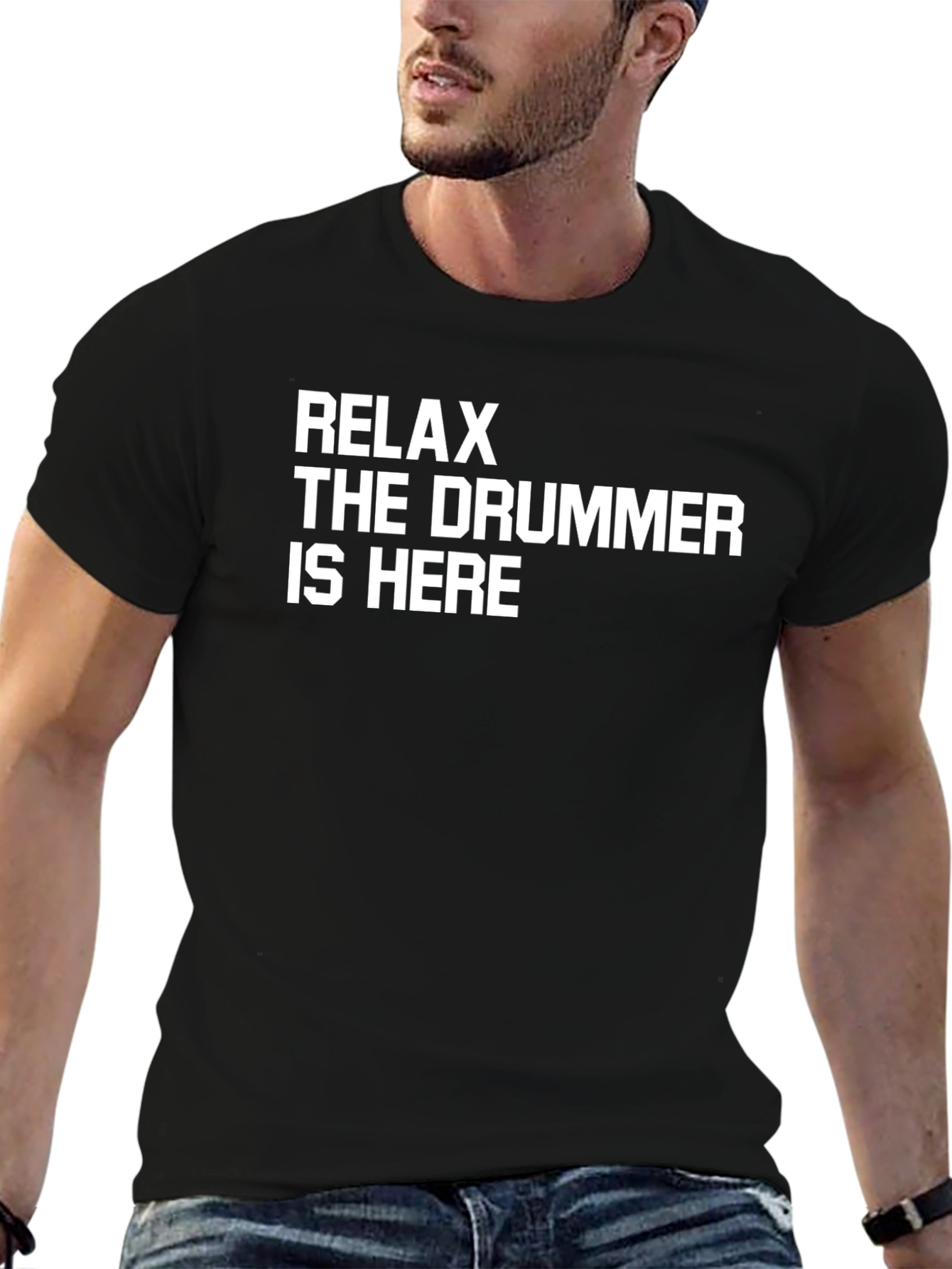 Relax The Drummer Is Here T-Shirt
