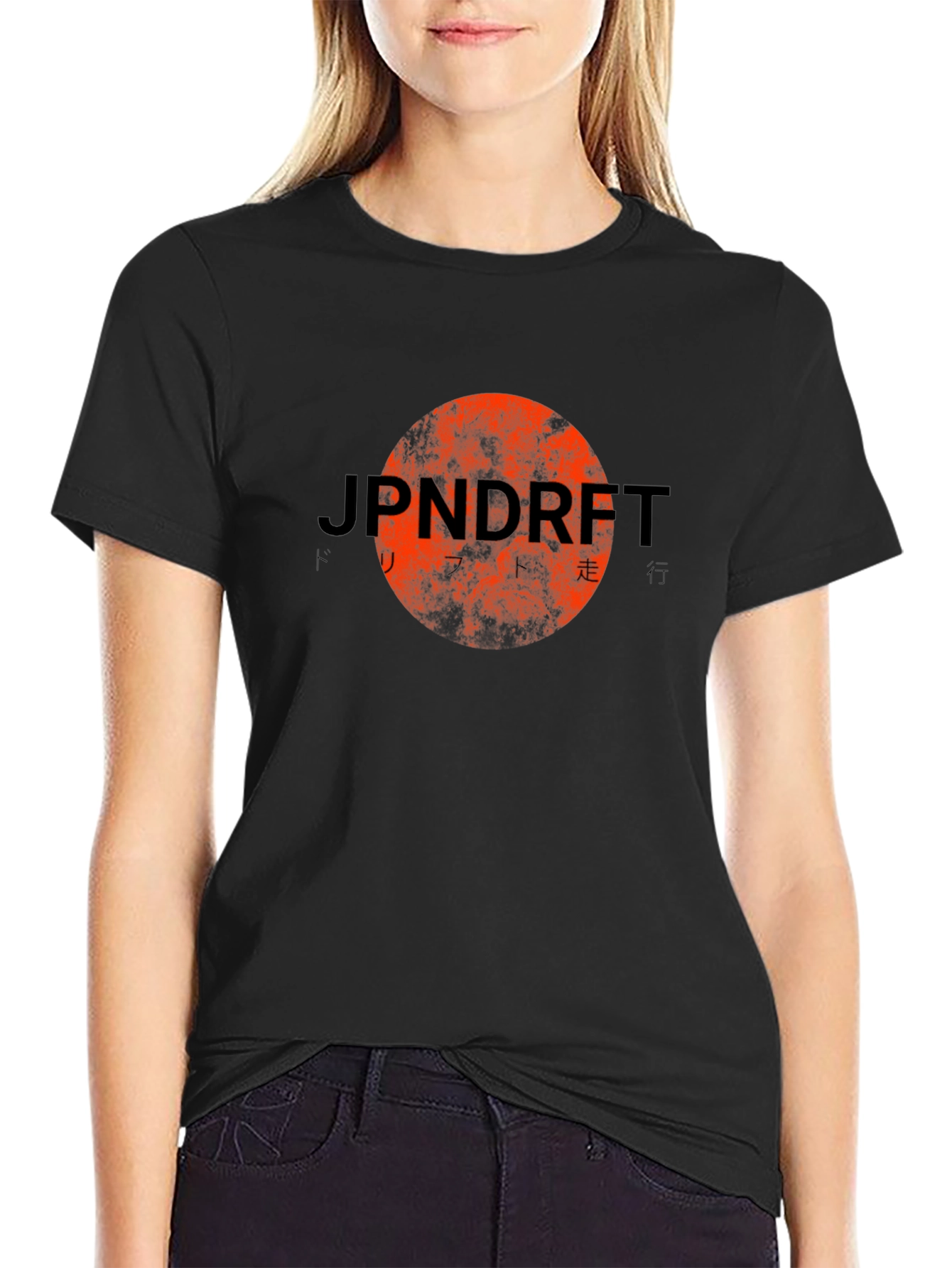 JpnDrft Graphic Tee - Mens Black T-Shirt