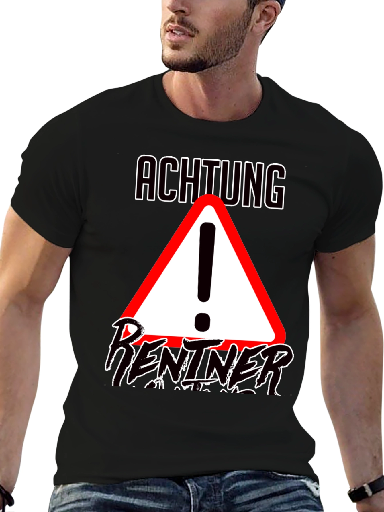Achtung Rentner T-Shirt