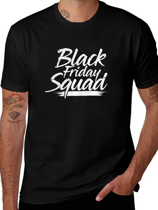 Black Friday Squad Graphic Tee - Trendy Gift!