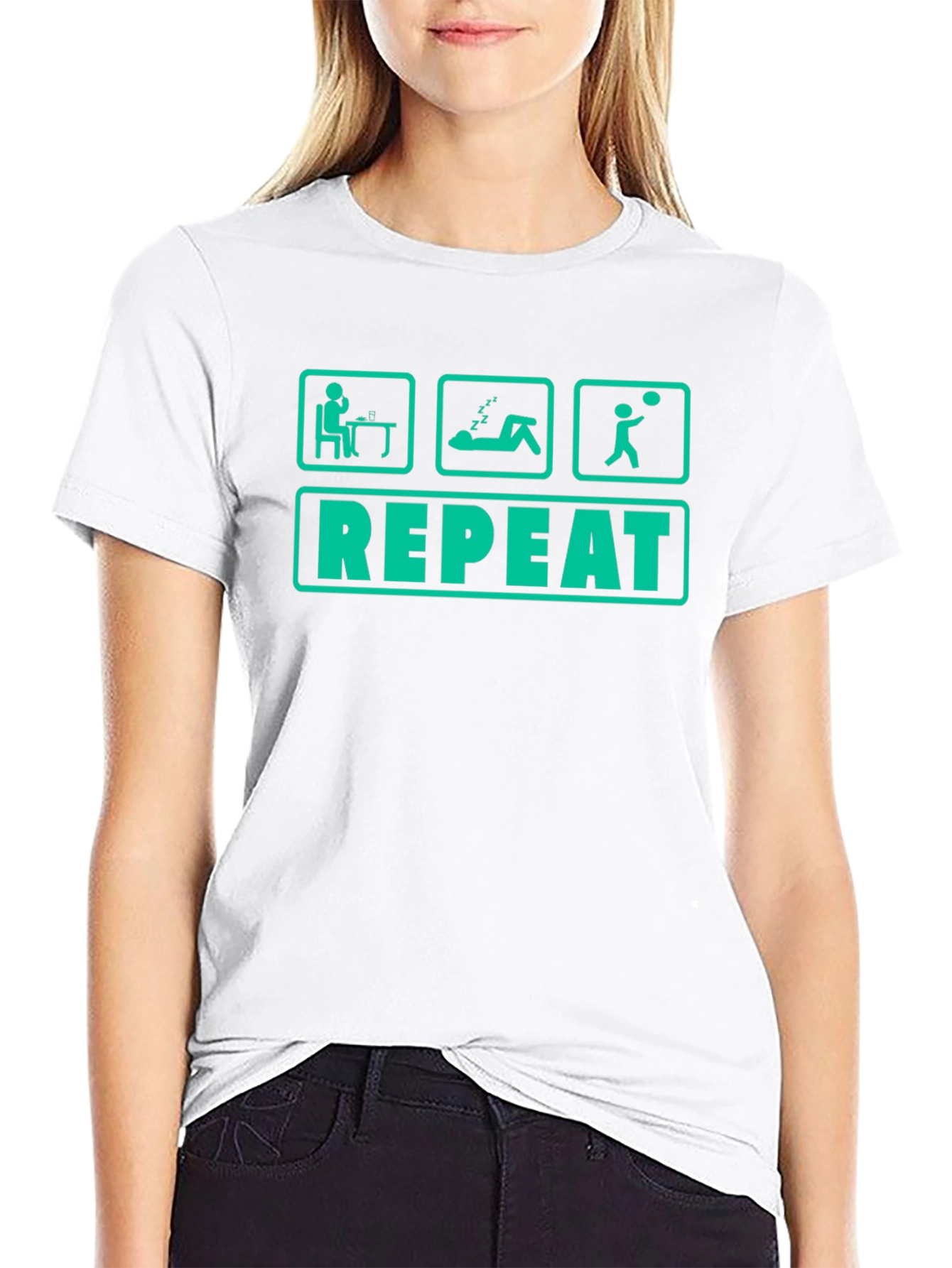 Eat Sleep Bowl Repeat T-Shirt