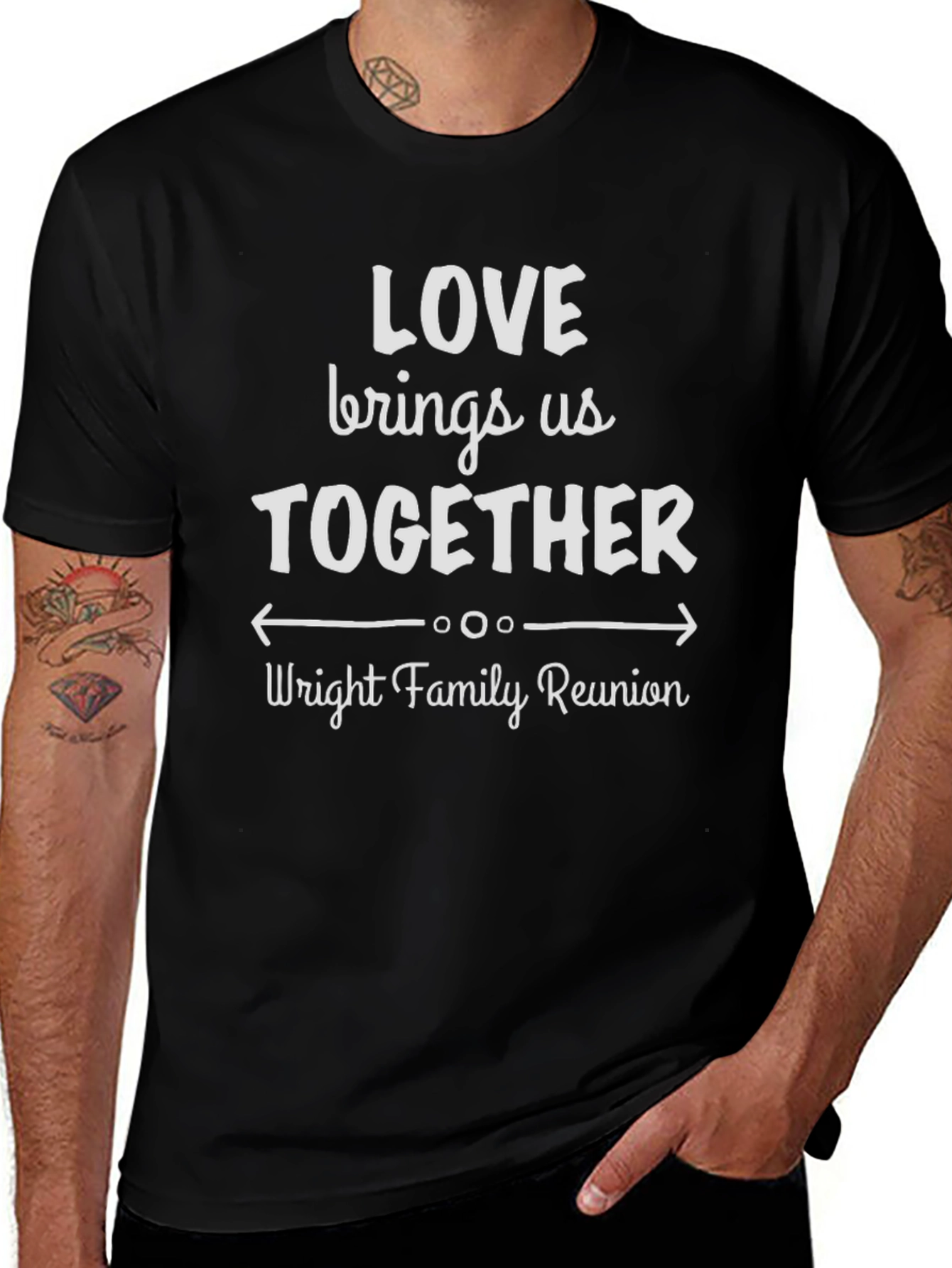 Love Brings Us Together Family Reunion T-Shirt