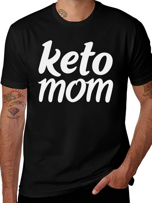 Keto Mom Black Graphic Tee