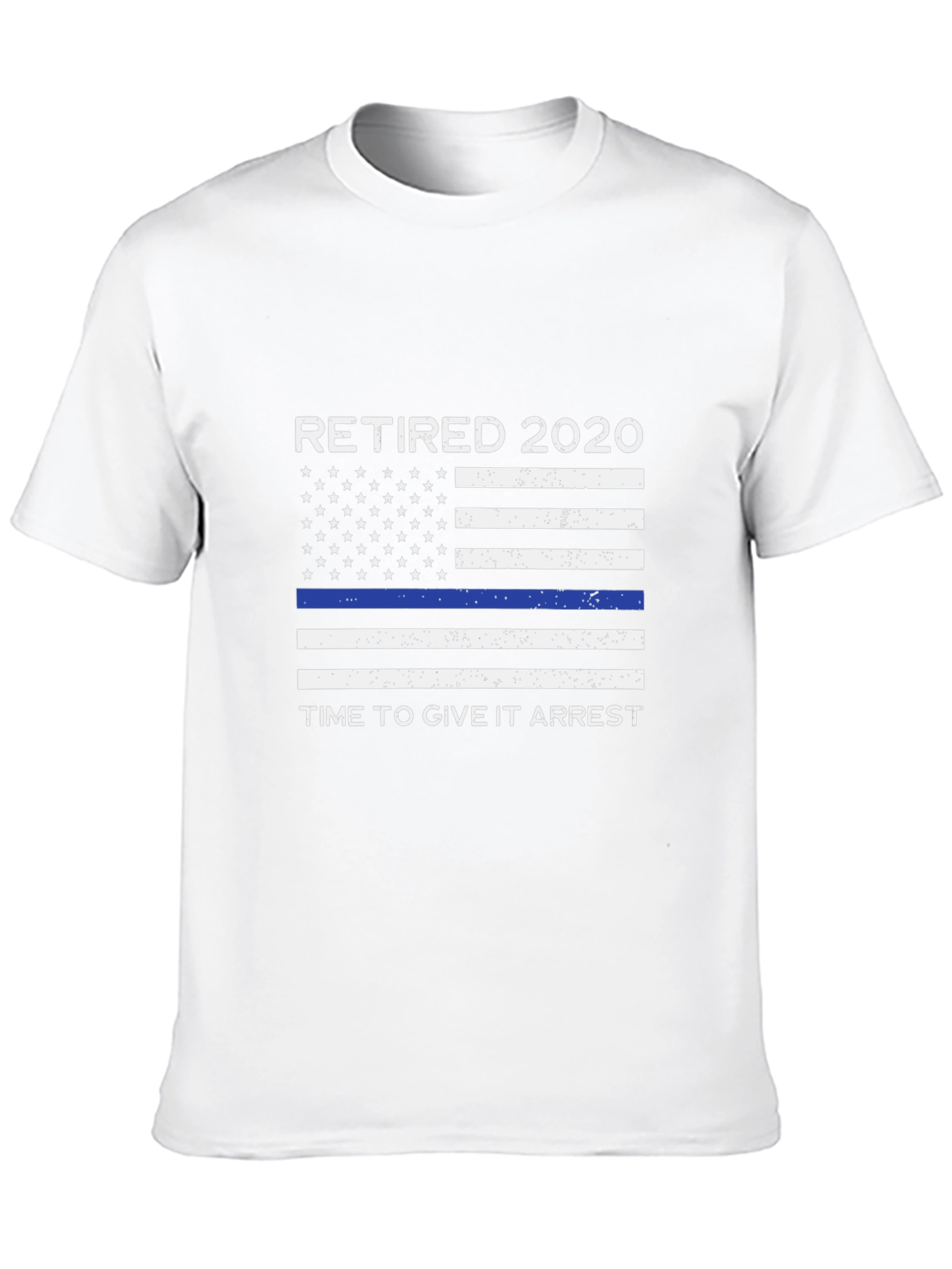 Retired 2020 Thin Blue Line T-Shirt