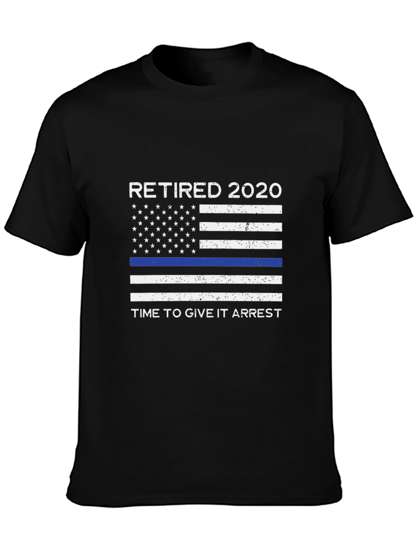 Retired 2020 Thin Blue Line T-Shirt
