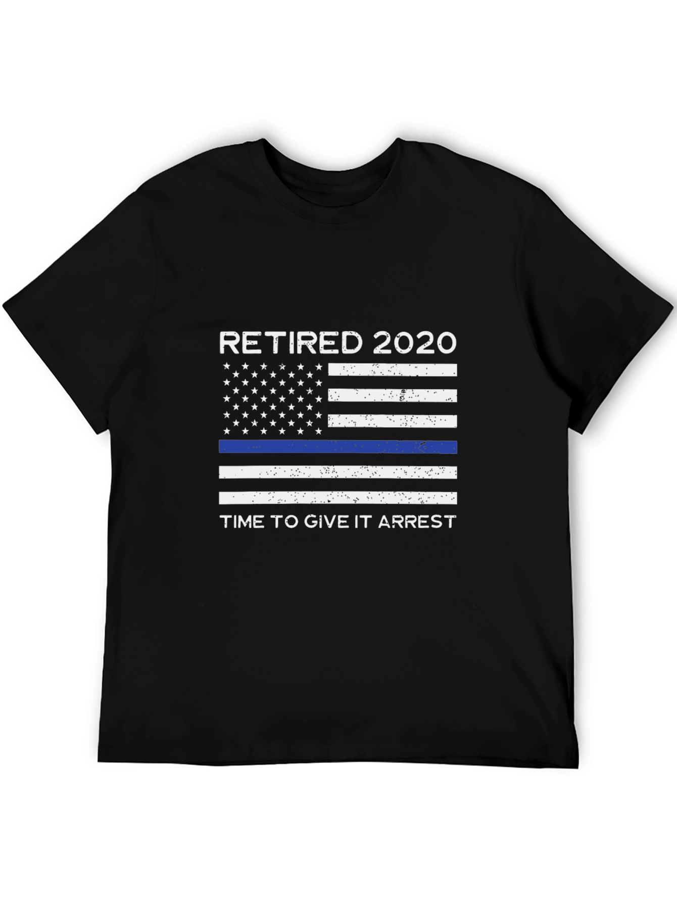 Retired 2020 Thin Blue Line T-Shirt