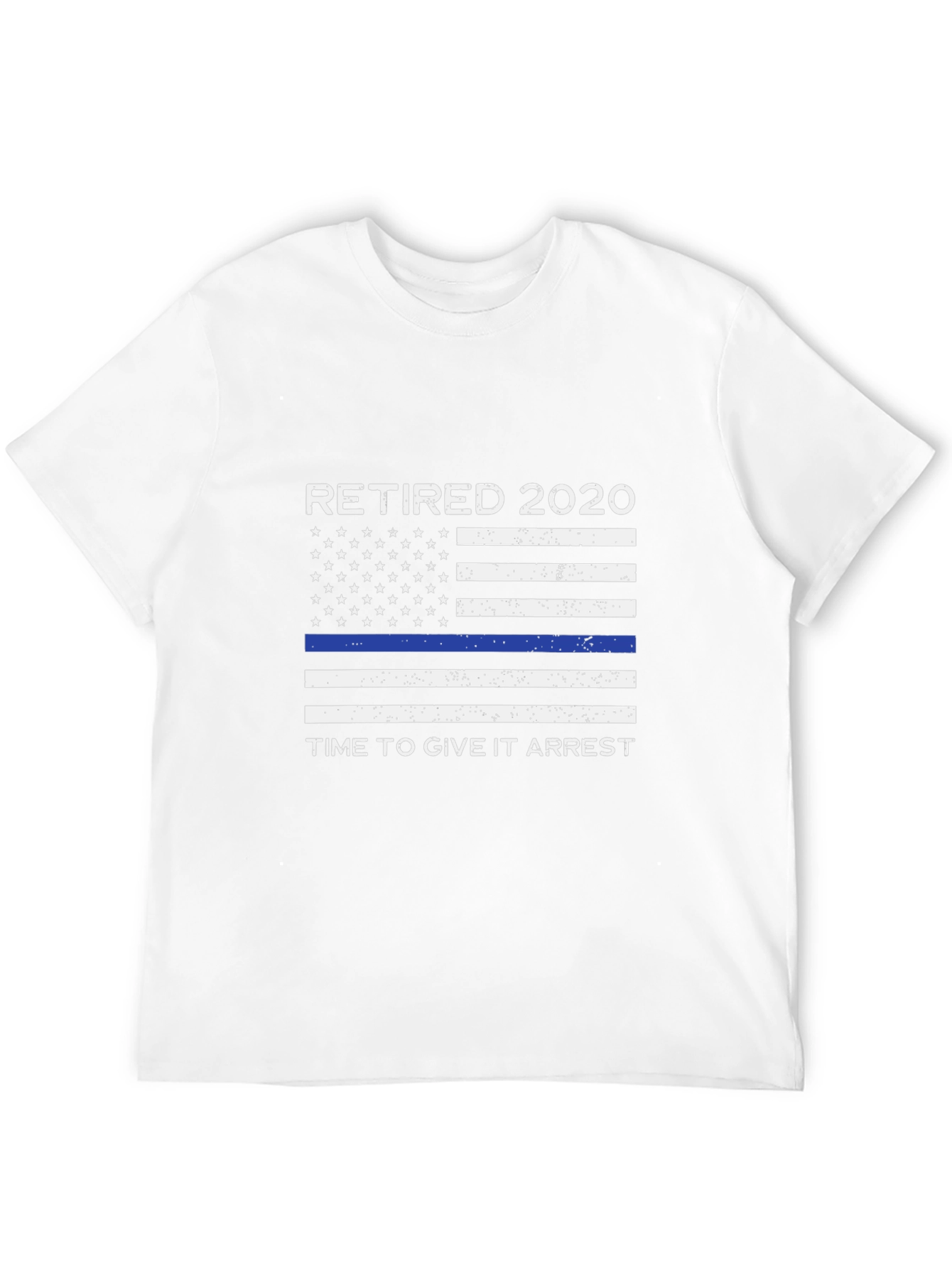 Retired 2020 Thin Blue Line T-Shirt