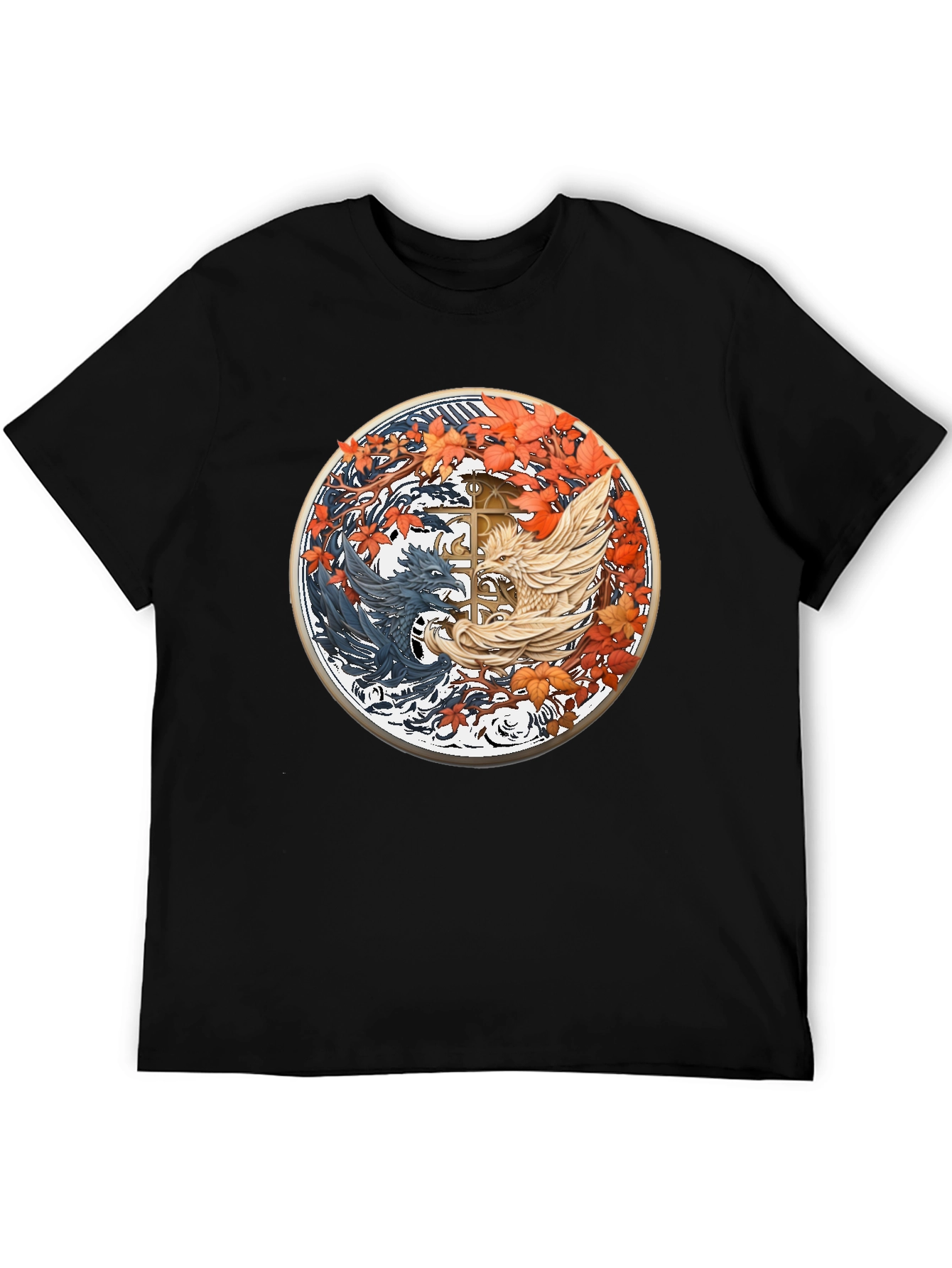 Yin Yang Dragon T-Shirt - Balance & Style