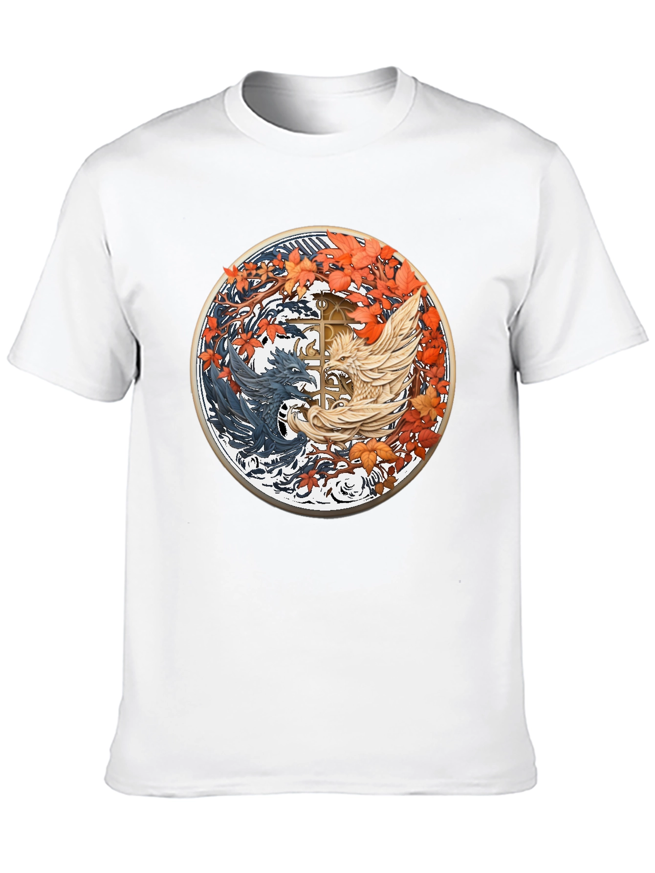 Yin Yang Dragon T-Shirt - Balance & Style