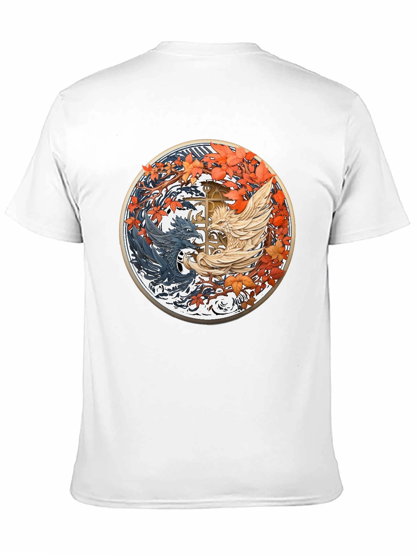 Yin Yang Dragon T-Shirt - Balance & Style