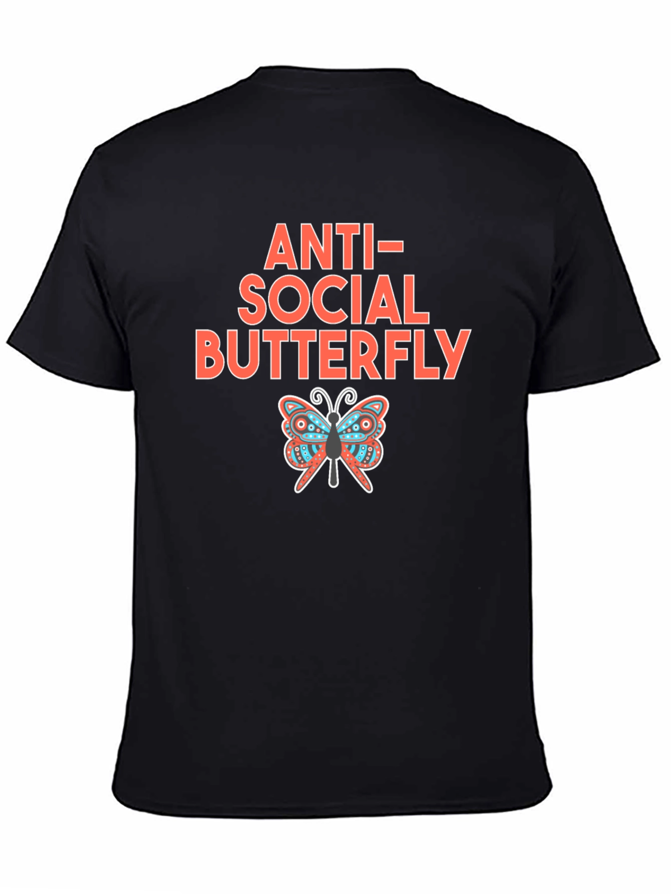 Anti-Social Butterfly Graphic Tee