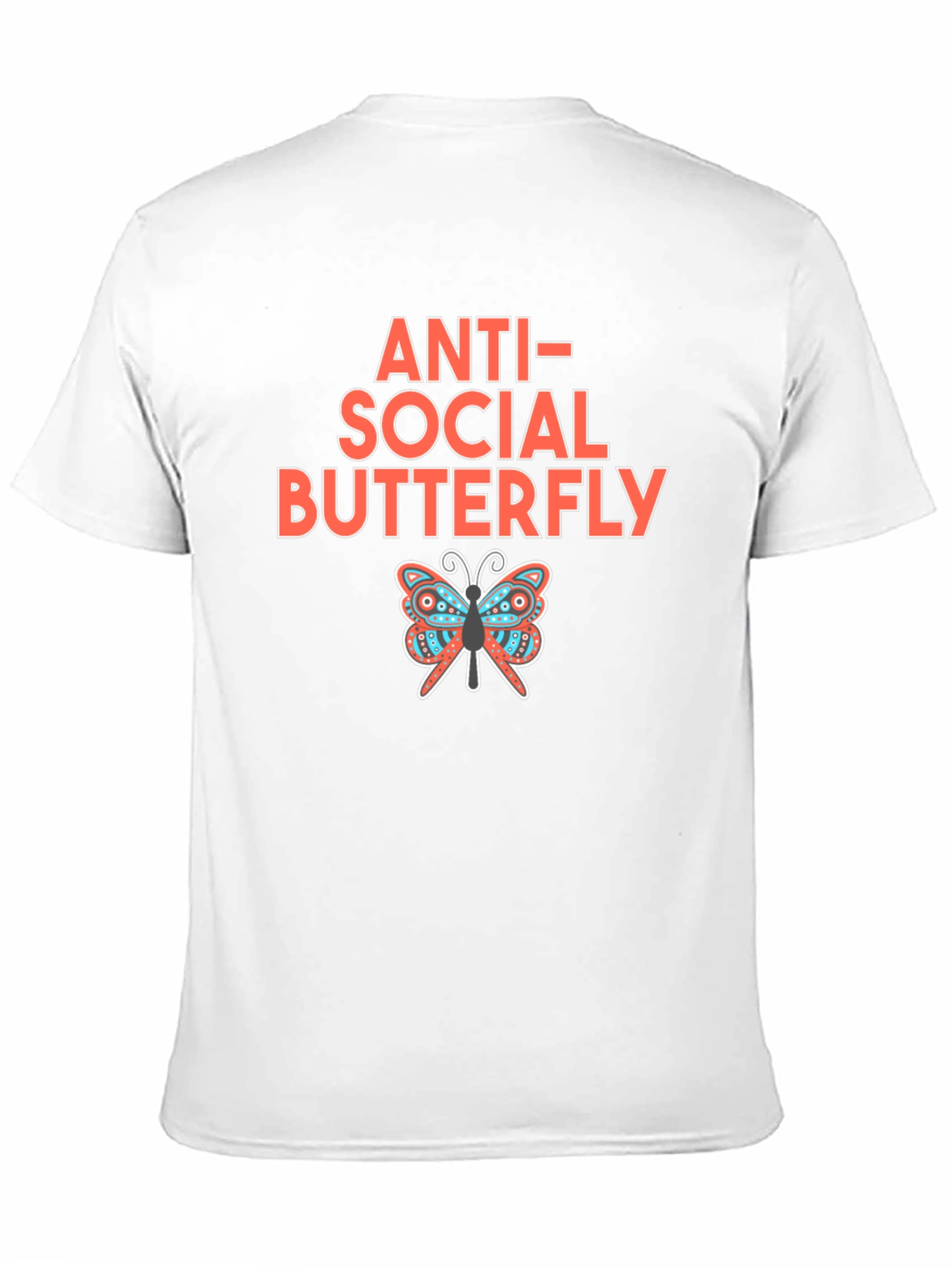 Anti-Social Butterfly Graphic Tee