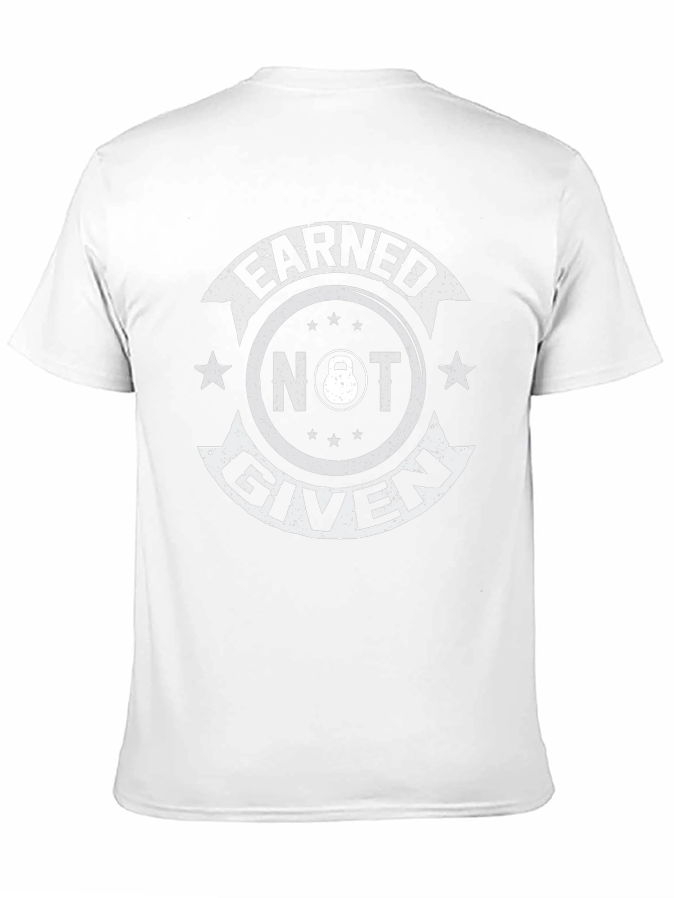 Earned Not Given Black T-Shirt