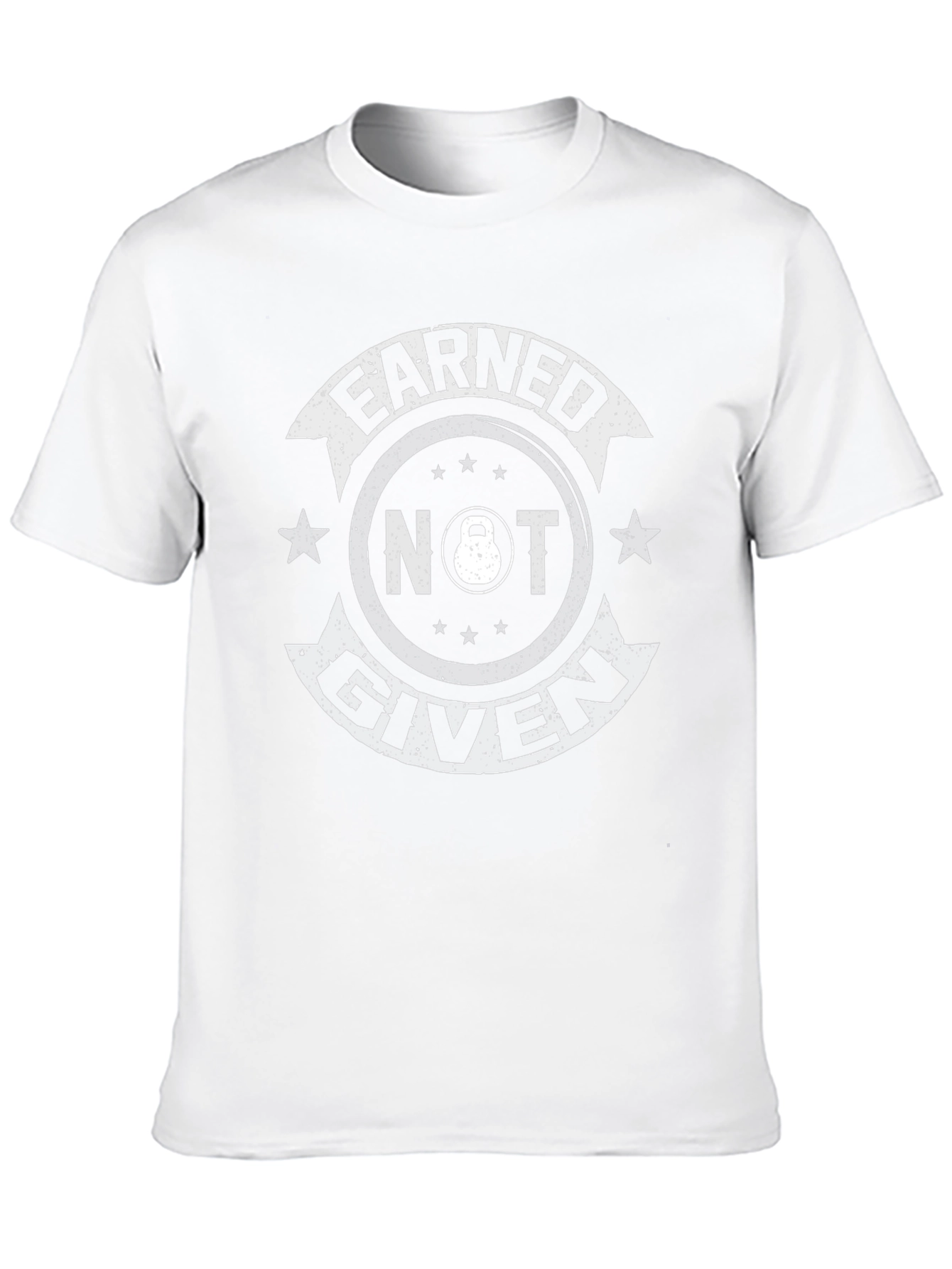 Earned Not Given Black T-Shirt