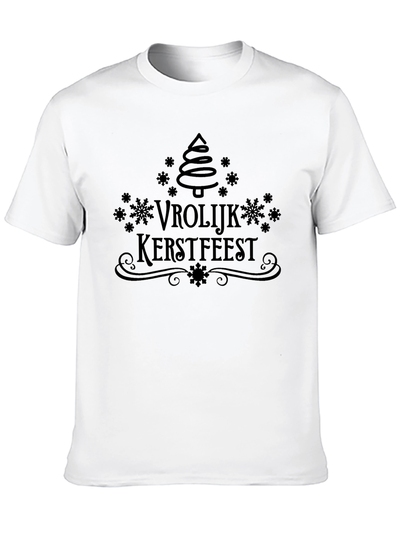 Vrolijk Kerstfeest Christmas T-Shirt - Holiday Tee