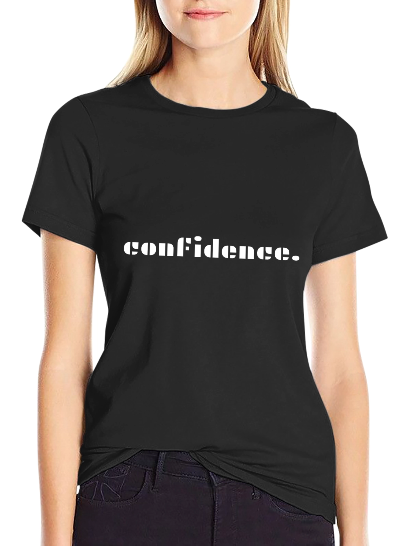 Confidence Graphic Tee - Black