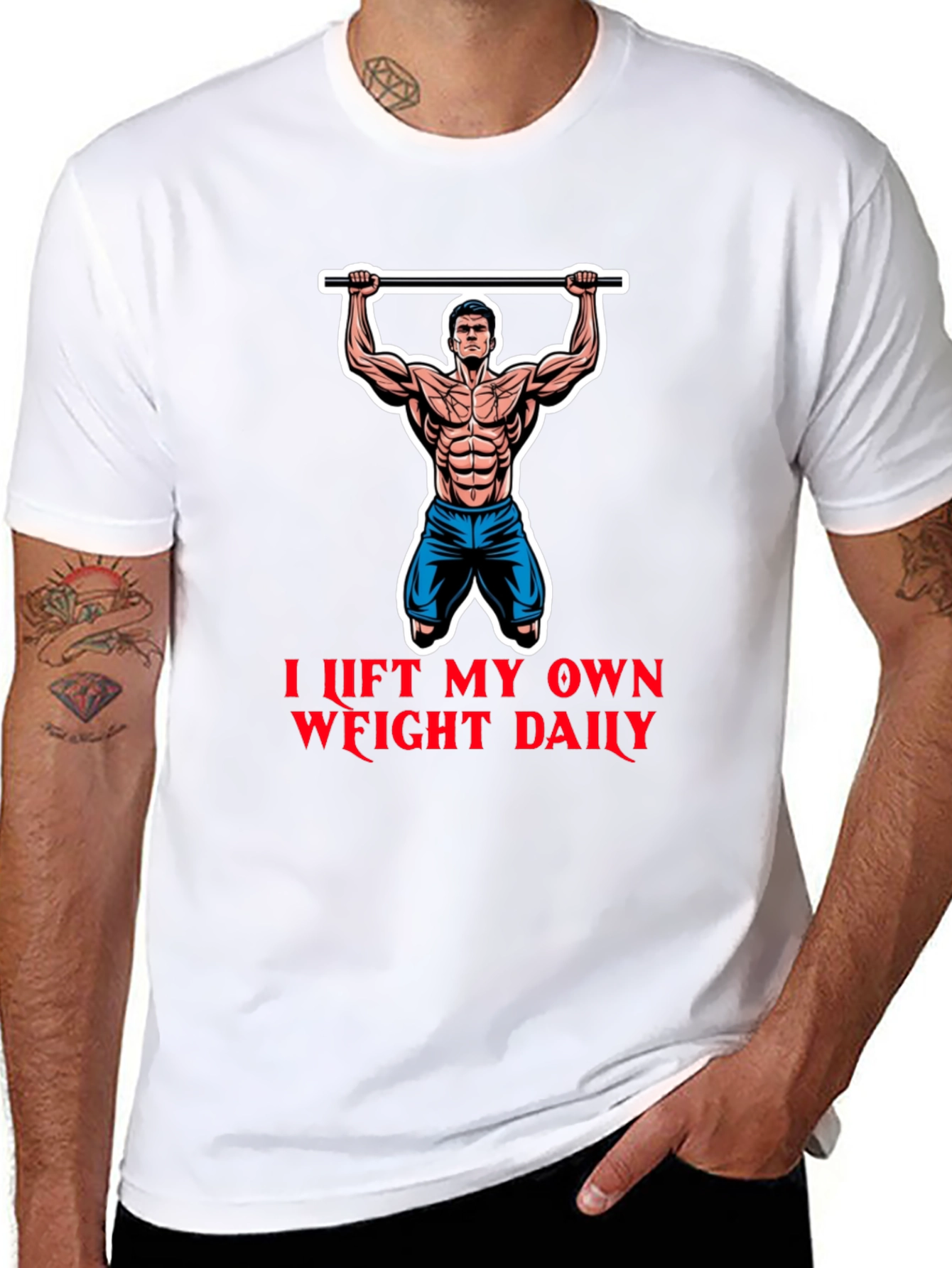 I Lift My Own Weight Daily Graphic T-Shirt
