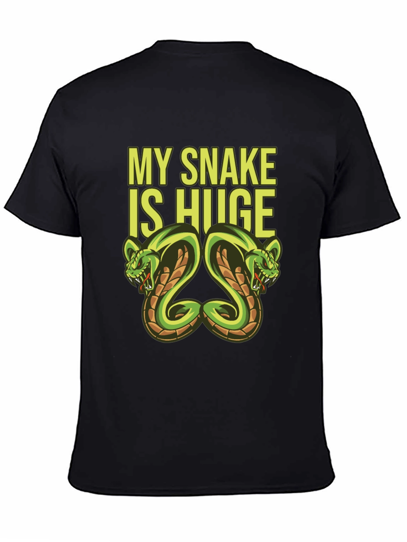 My Snake Is Huge Graphic Tee