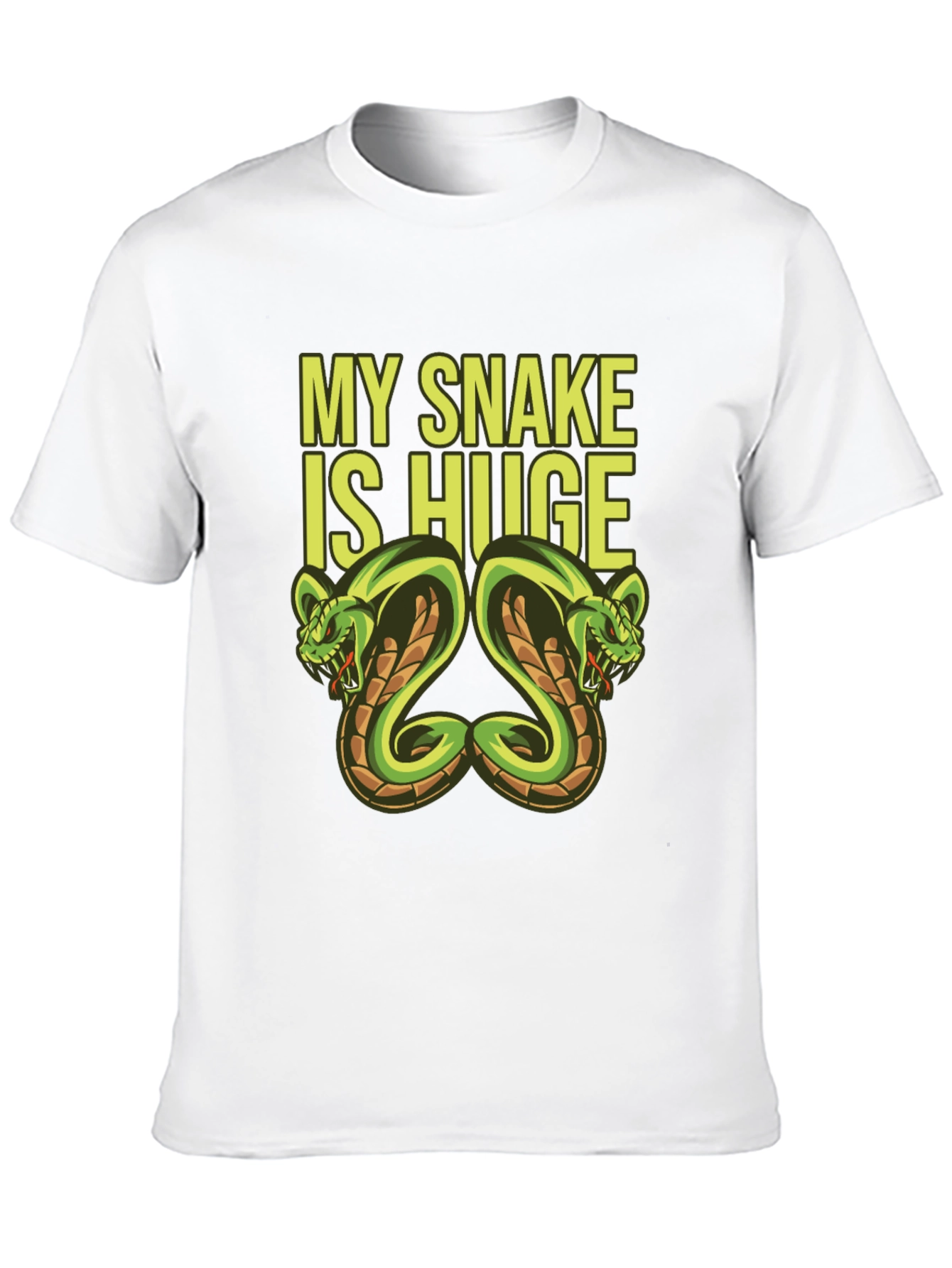 My Snake Is Huge Graphic Tee