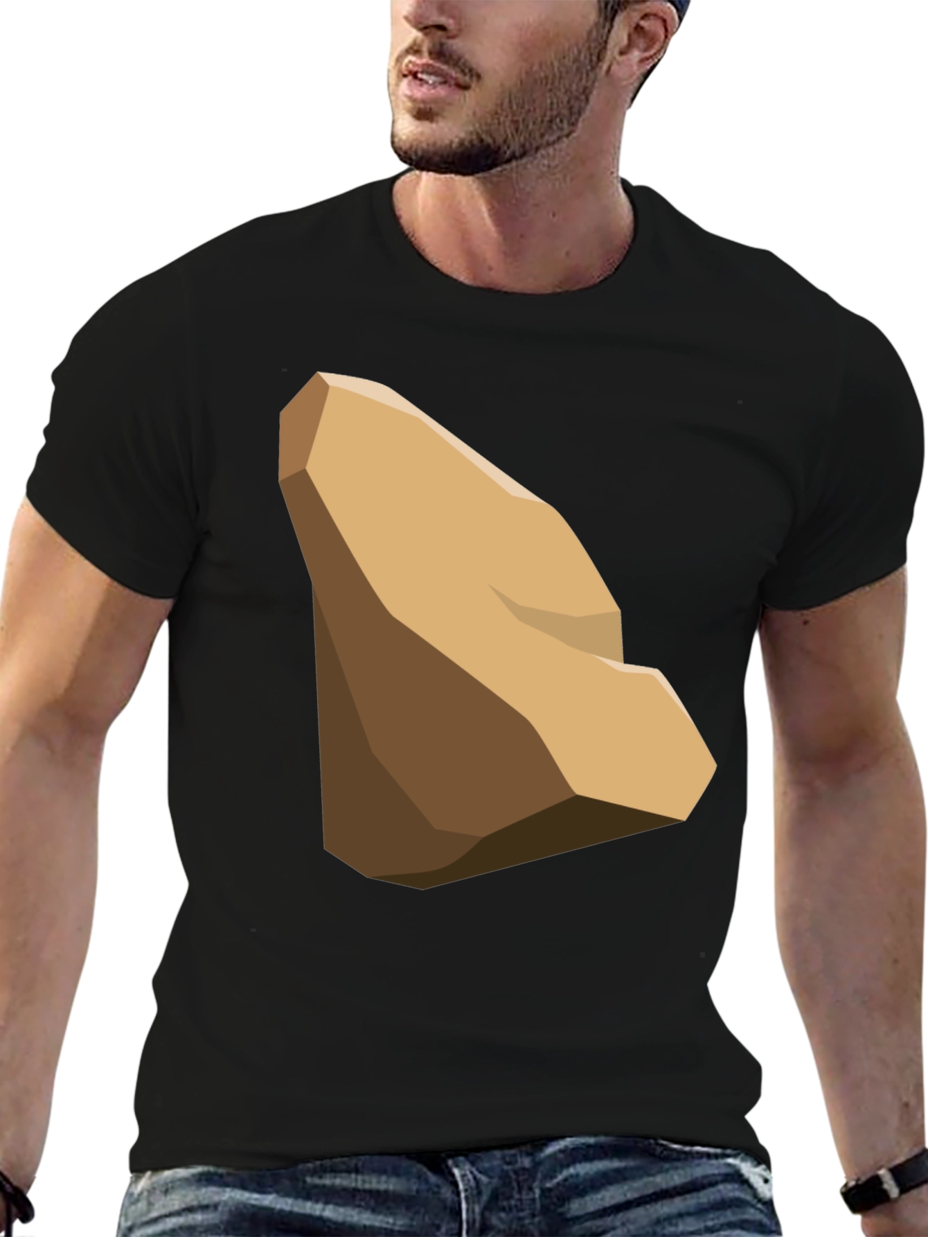 Rocky Style Black T-Shirt