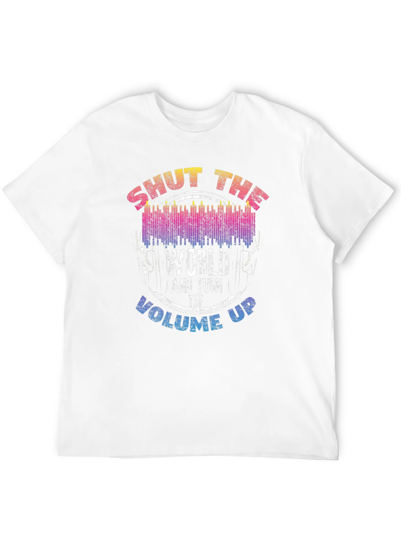 Shut The World Up Graphic T-Shirt