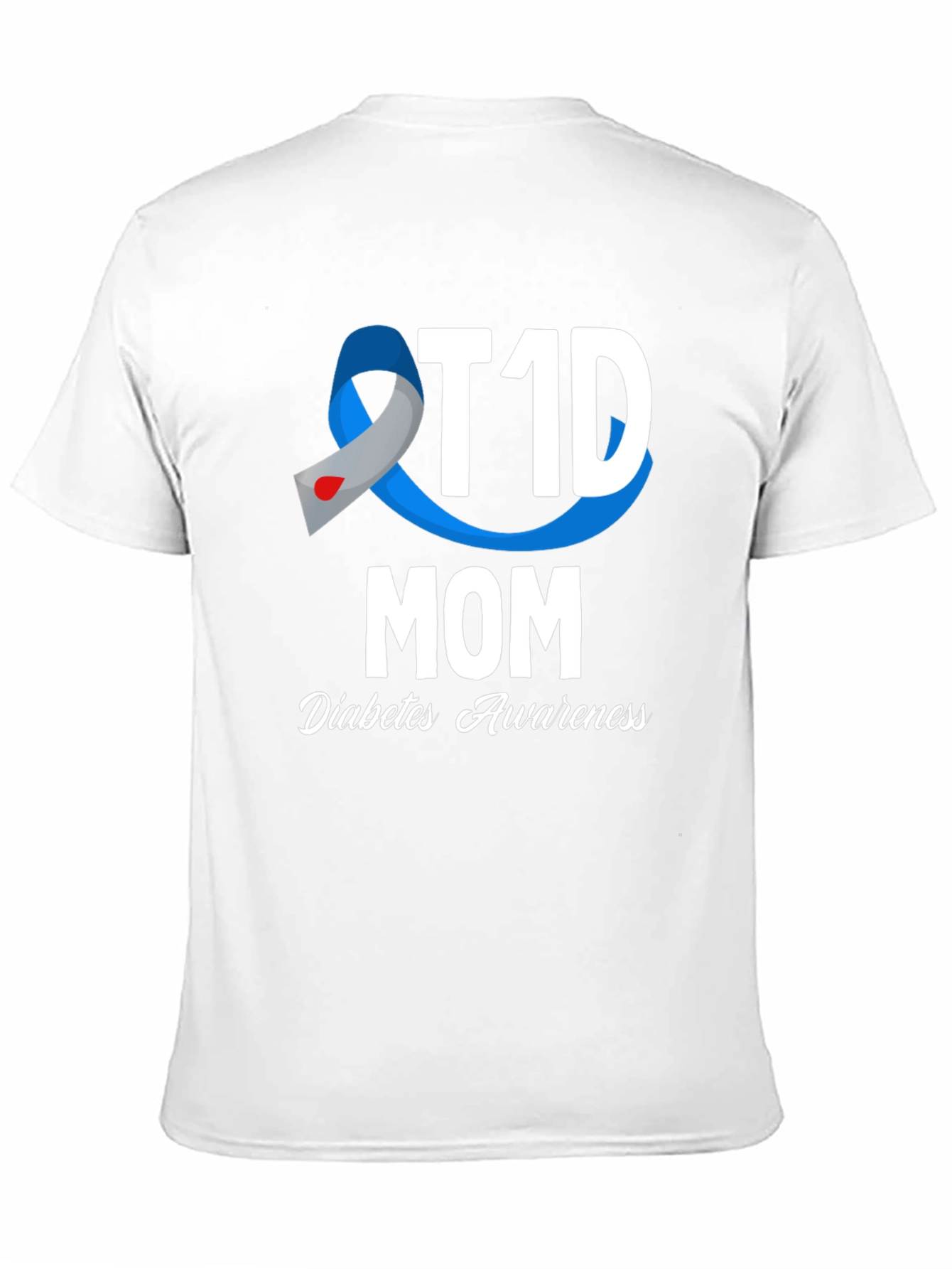 T1D Mom Diabetes Awareness Graphic Tee