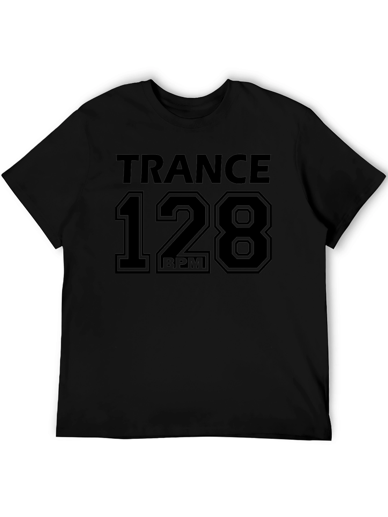 Trance 128 BPM Graphic Tee - Music Lover Fashion