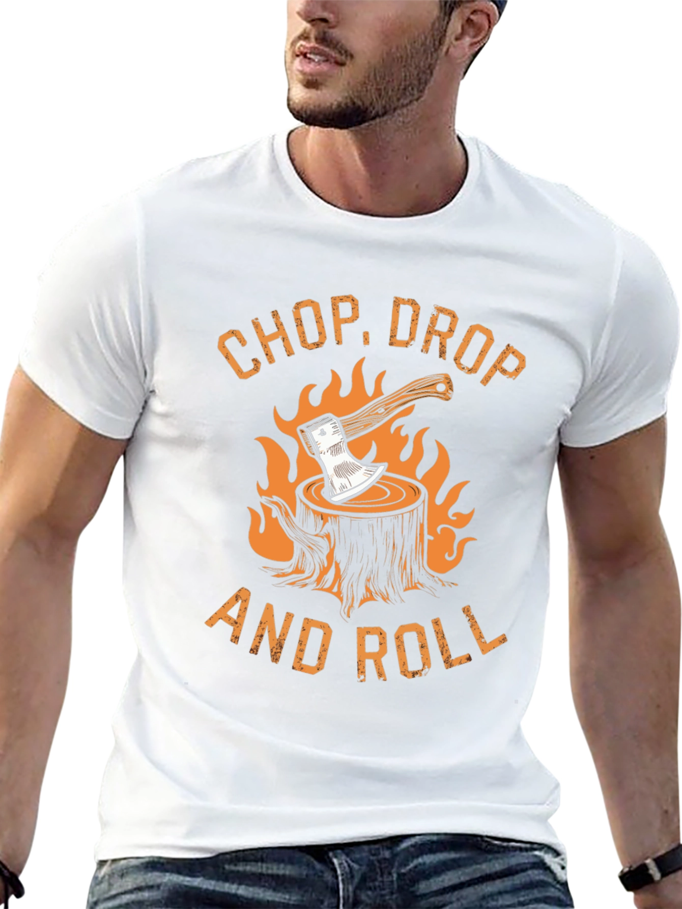 Chop Drop and Roll Graphic Tee