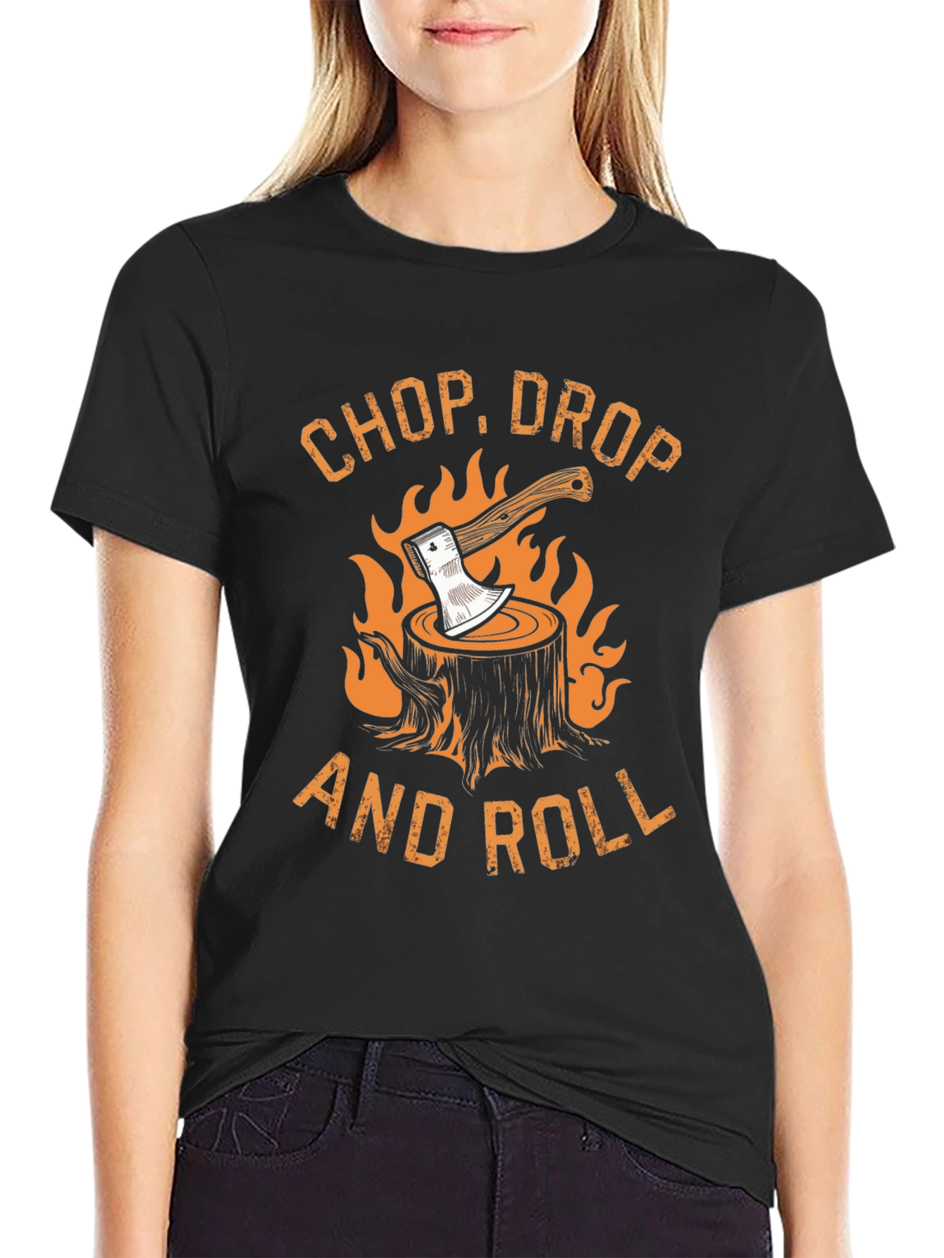 Chop Drop and Roll Graphic Tee