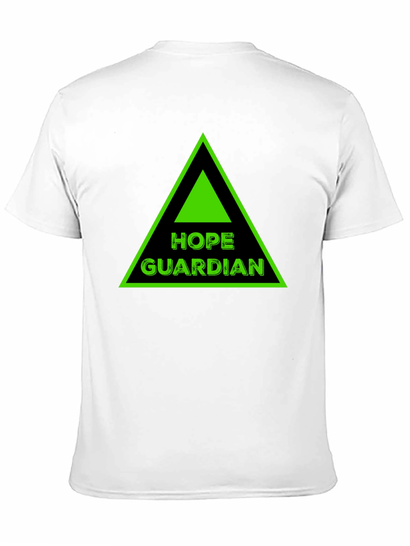 Hope Guardian Graphic Tee - Black Cotton T-Shirt