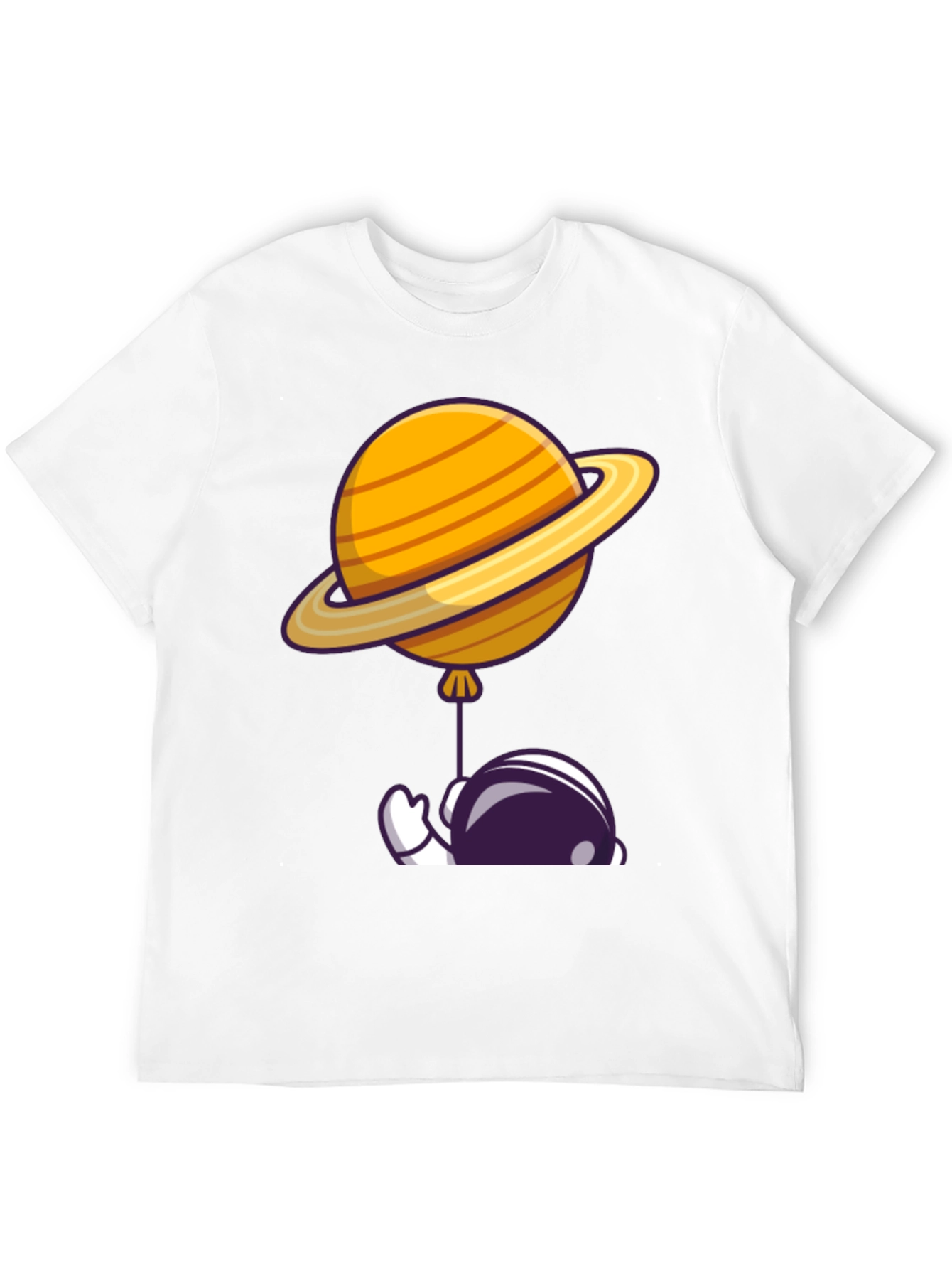 Saturn Balloon Astronaut Graphic Tee