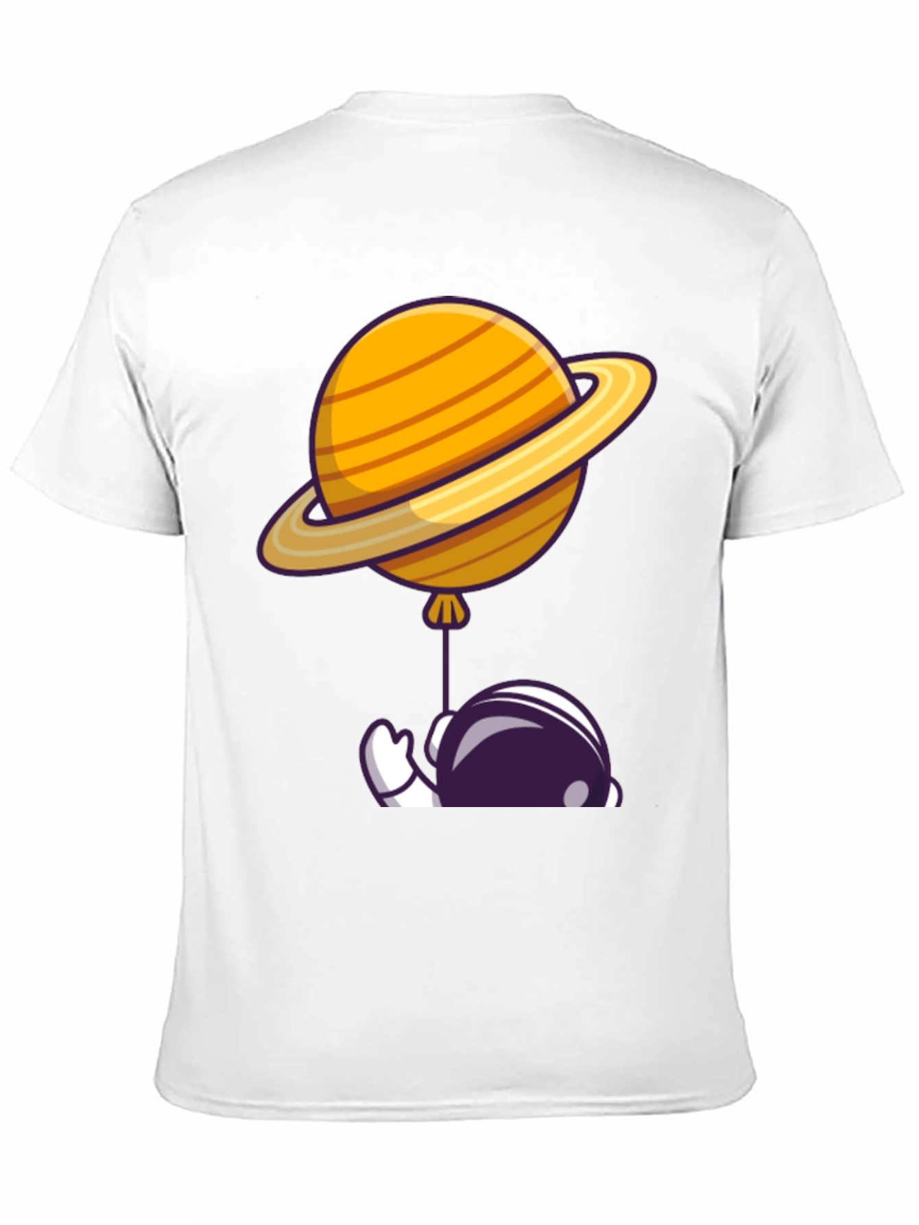 Saturn Balloon Astronaut Graphic Tee