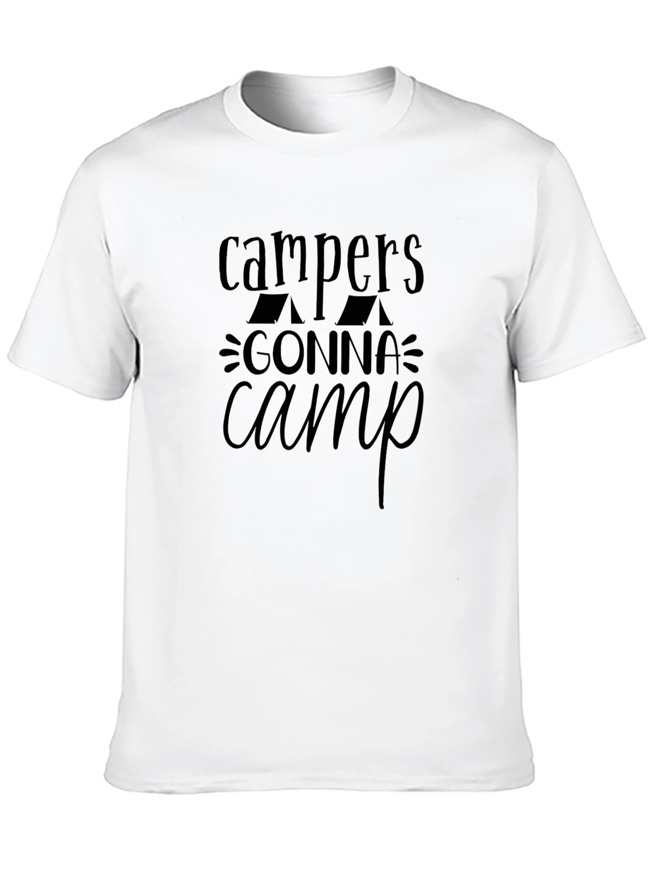 Campers Gonna Camp Graphic Tee - Camping T-Shirt
